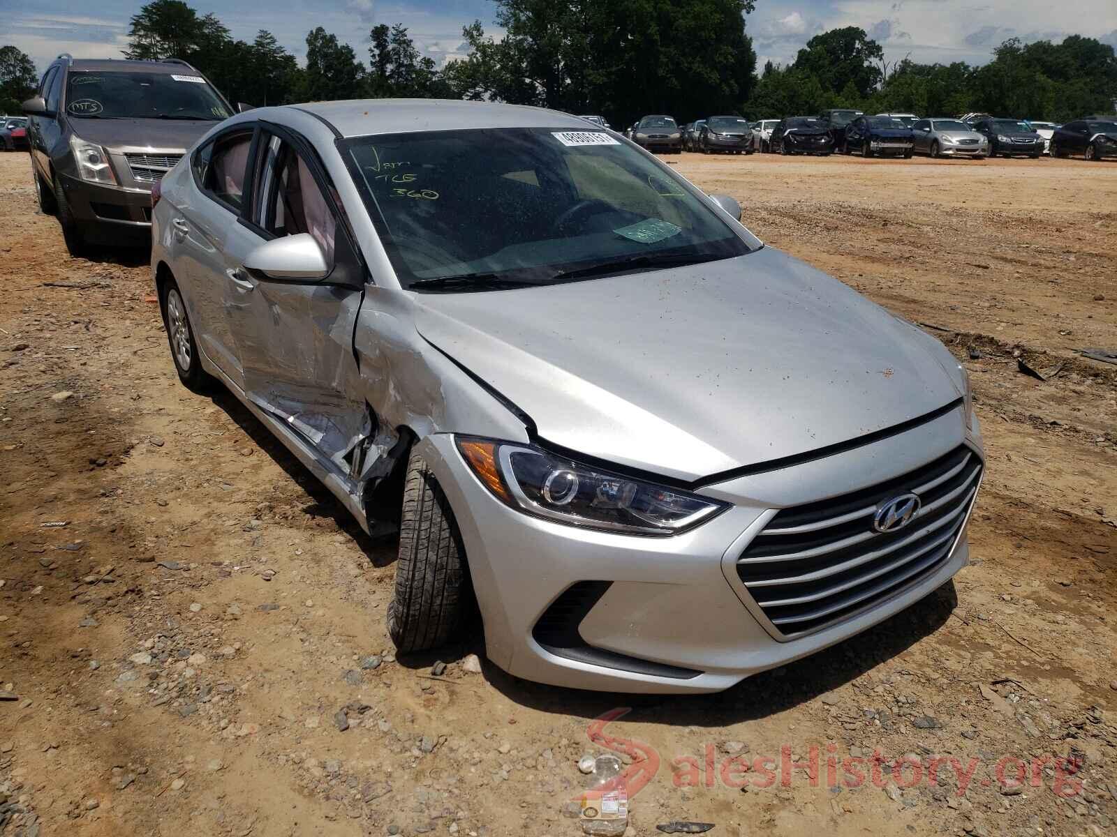 5NPD74LF8JH219801 2018 HYUNDAI ELANTRA