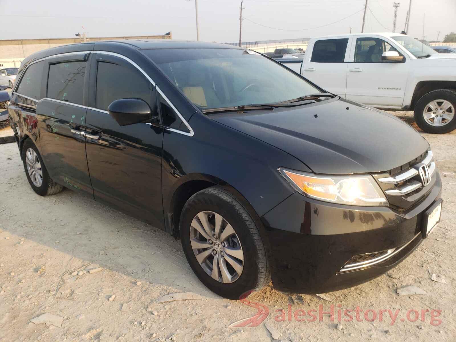 5FNRL5H64HB004750 2017 HONDA ODYSSEY