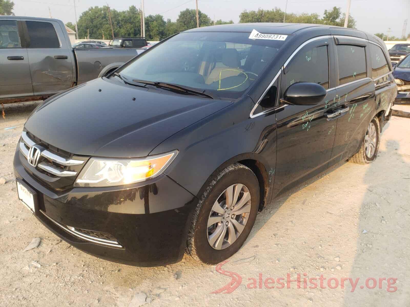 5FNRL5H64HB004750 2017 HONDA ODYSSEY