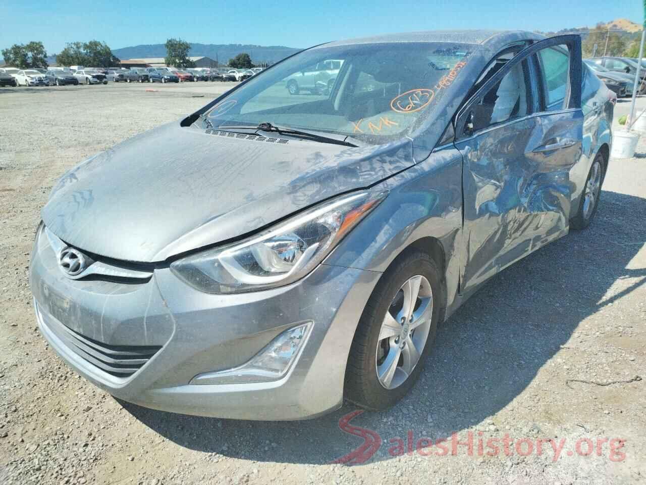 KMHDH4AE0GU573507 2016 HYUNDAI ELANTRA