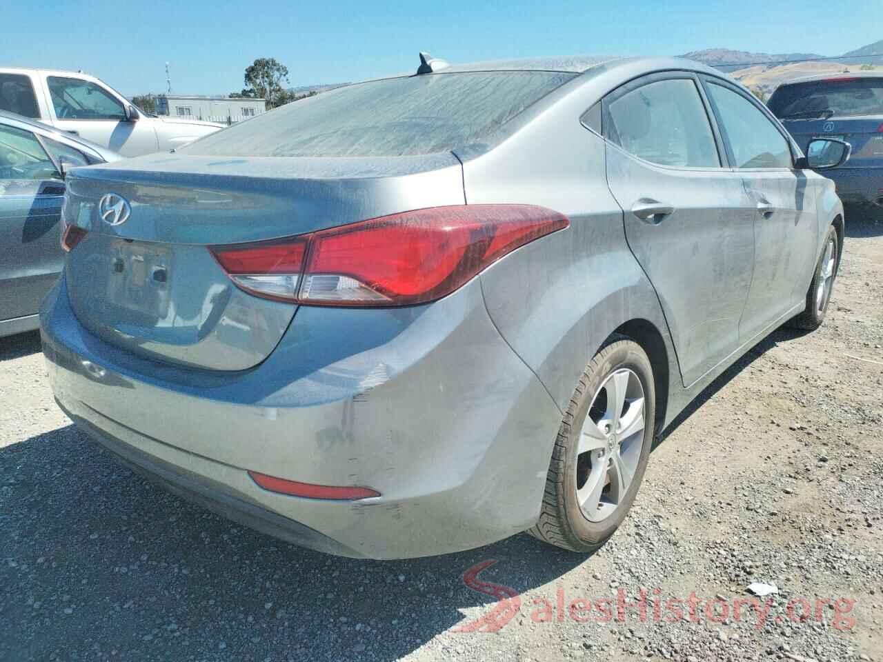 KMHDH4AE0GU573507 2016 HYUNDAI ELANTRA