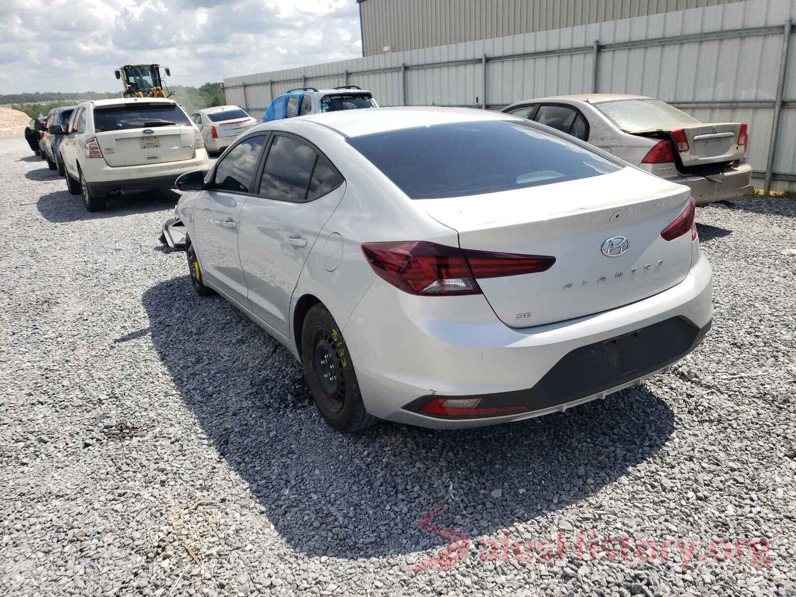 5NPD74LF4KH498004 2019 HYUNDAI ELANTRA