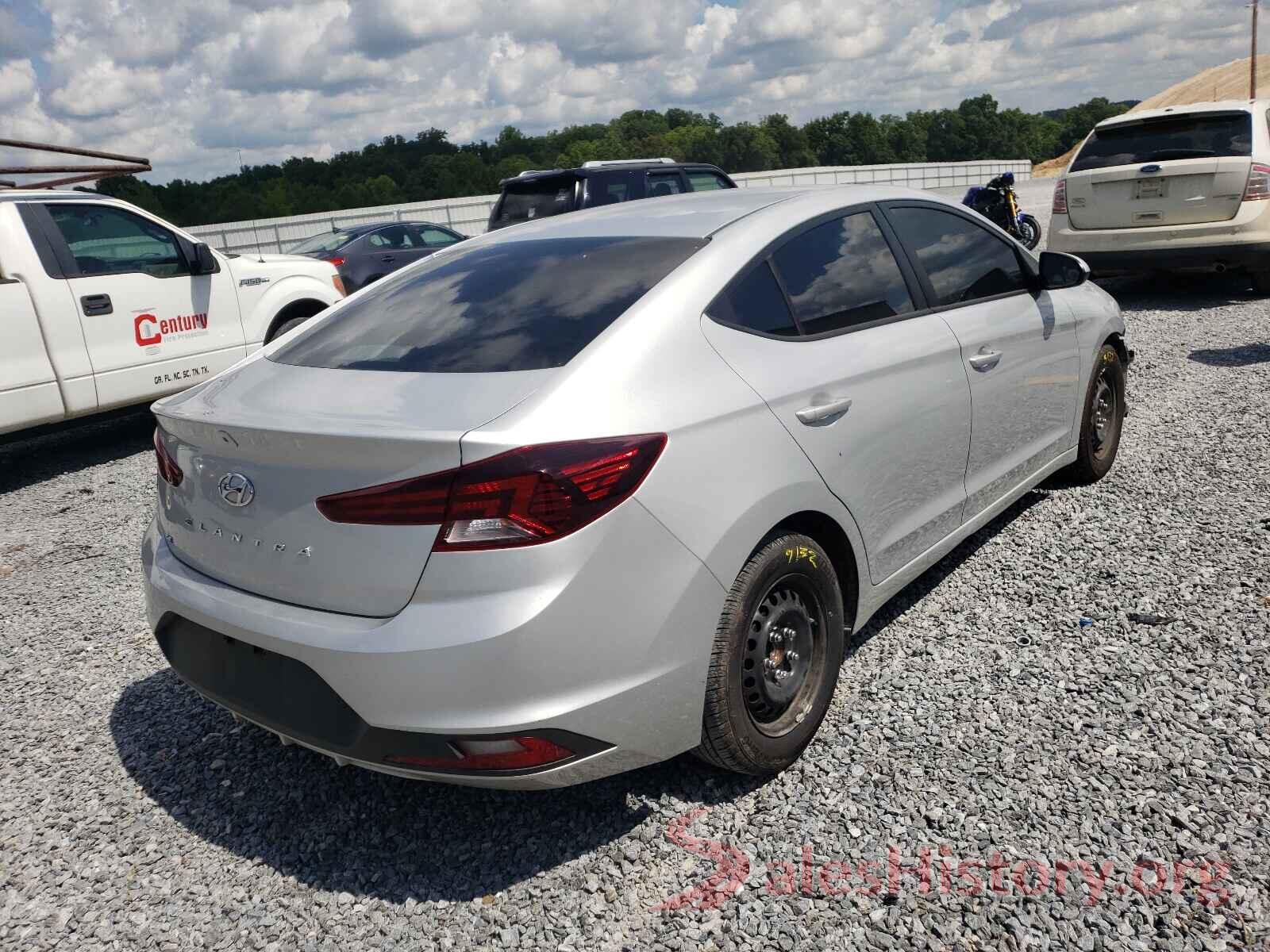 5NPD74LF4KH498004 2019 HYUNDAI ELANTRA