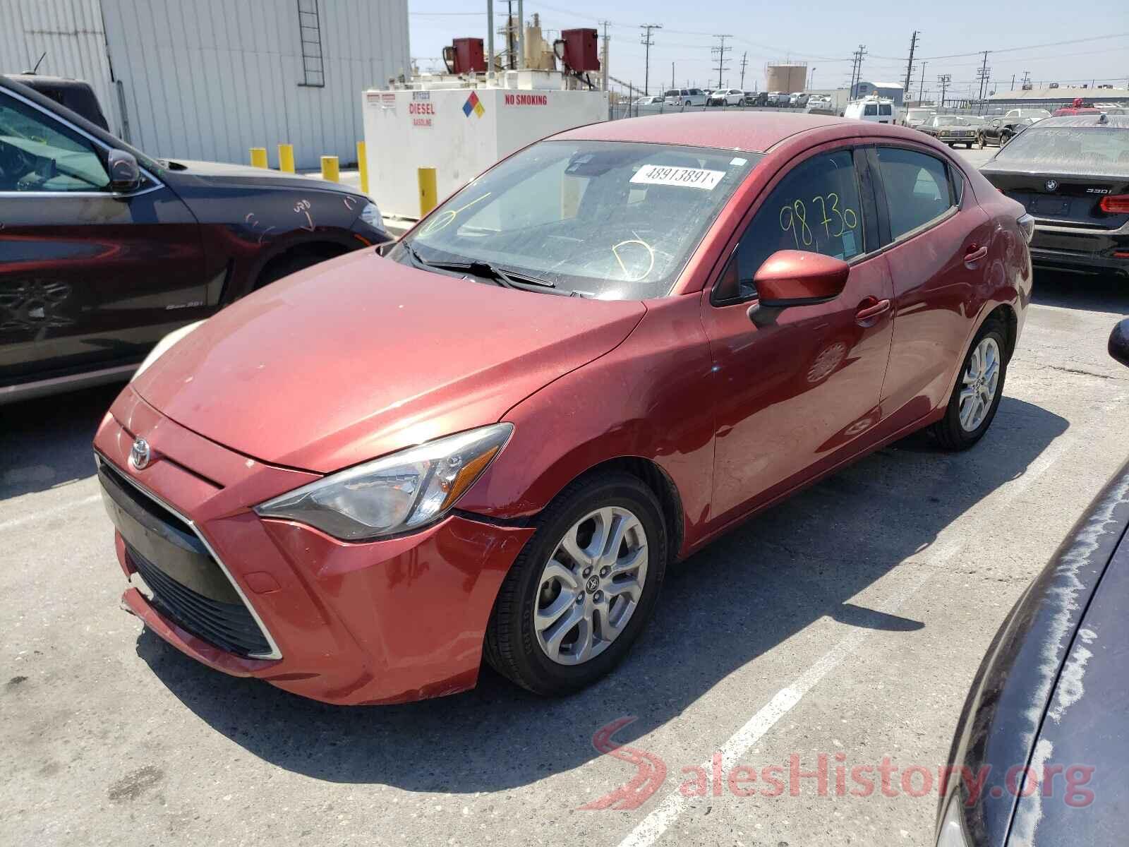 3MYDLBYV6JY310327 2018 TOYOTA YARIS