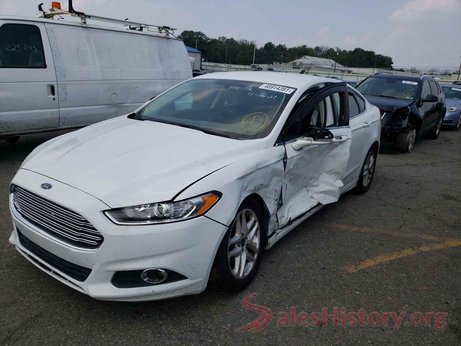 3FA6P0H7XGR111114 2016 FORD FUSION