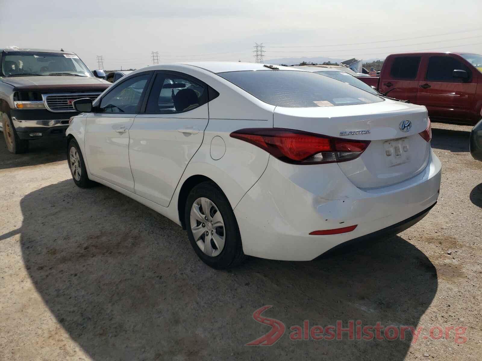 5NPDH4AE7GH760449 2016 HYUNDAI ELANTRA