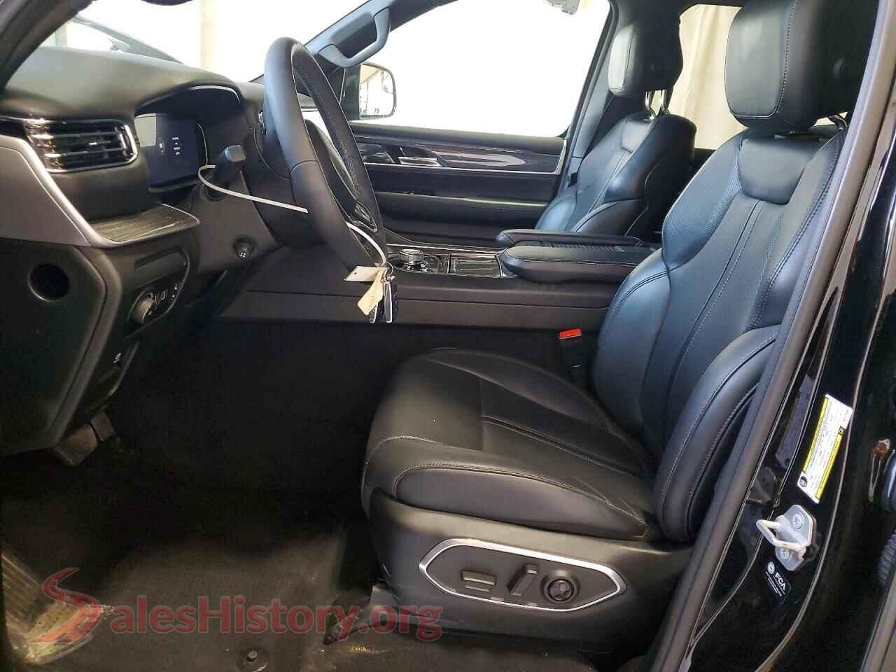 2022 JEEP WAGONEER VIN 1C4SJVBT8NS123468, engine bay