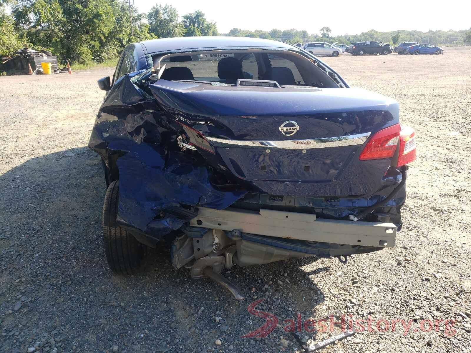 3N1AB7AP0KY354549 2019 NISSAN SENTRA