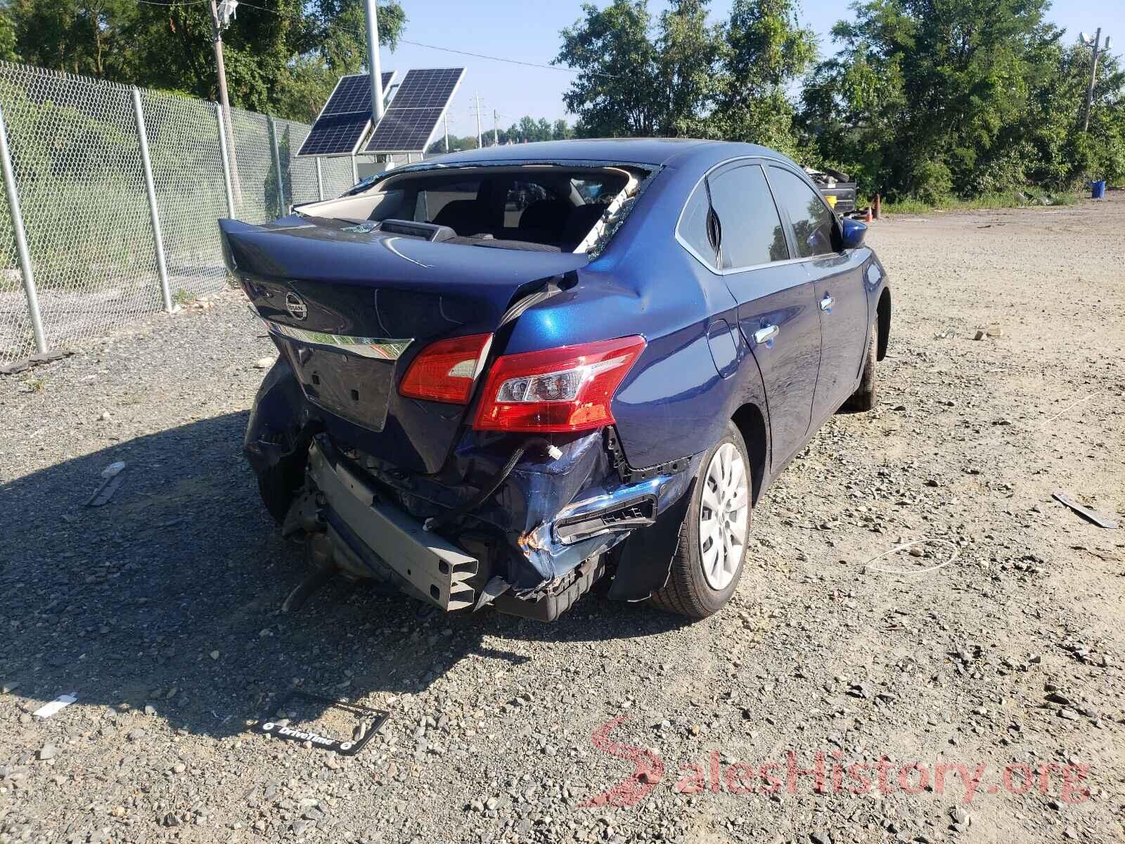 3N1AB7AP0KY354549 2019 NISSAN SENTRA