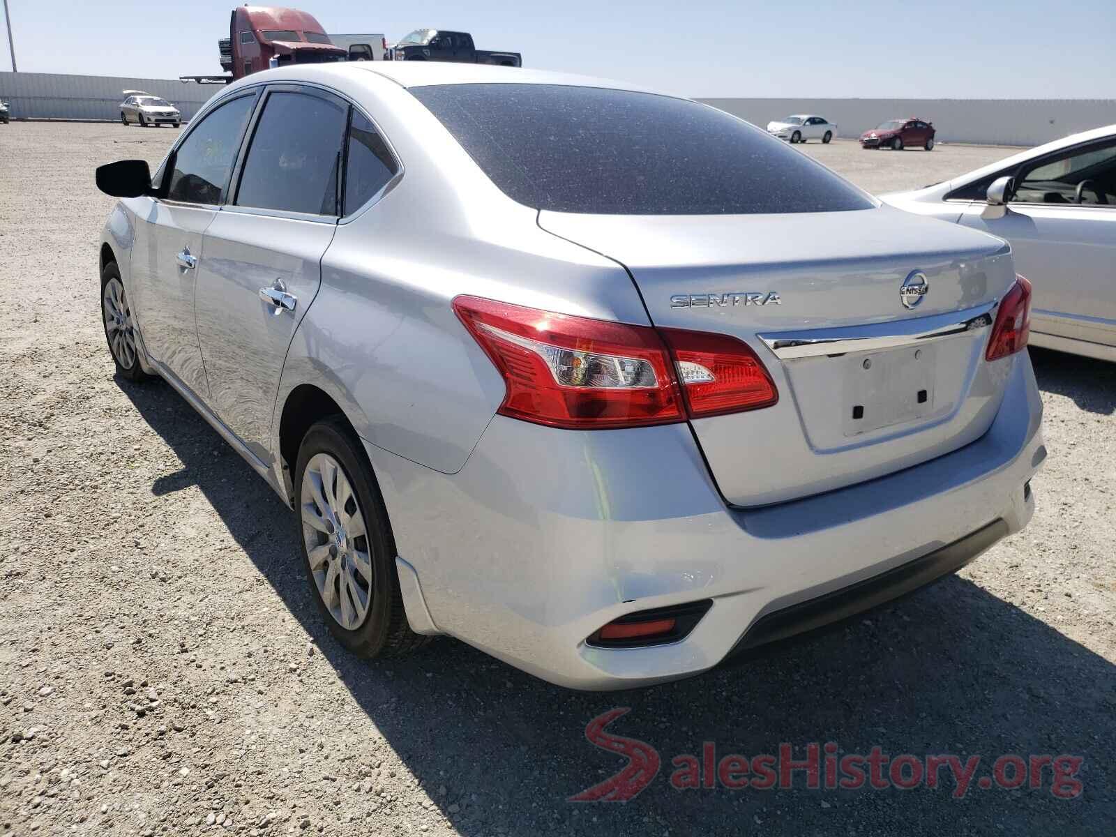 3N1AB7AP7KY445916 2019 NISSAN SENTRA