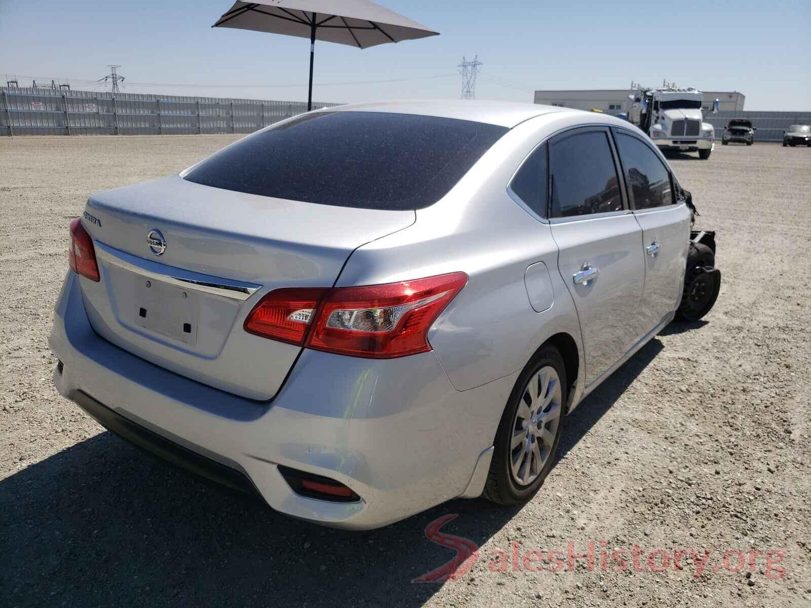 3N1AB7AP7KY445916 2019 NISSAN SENTRA