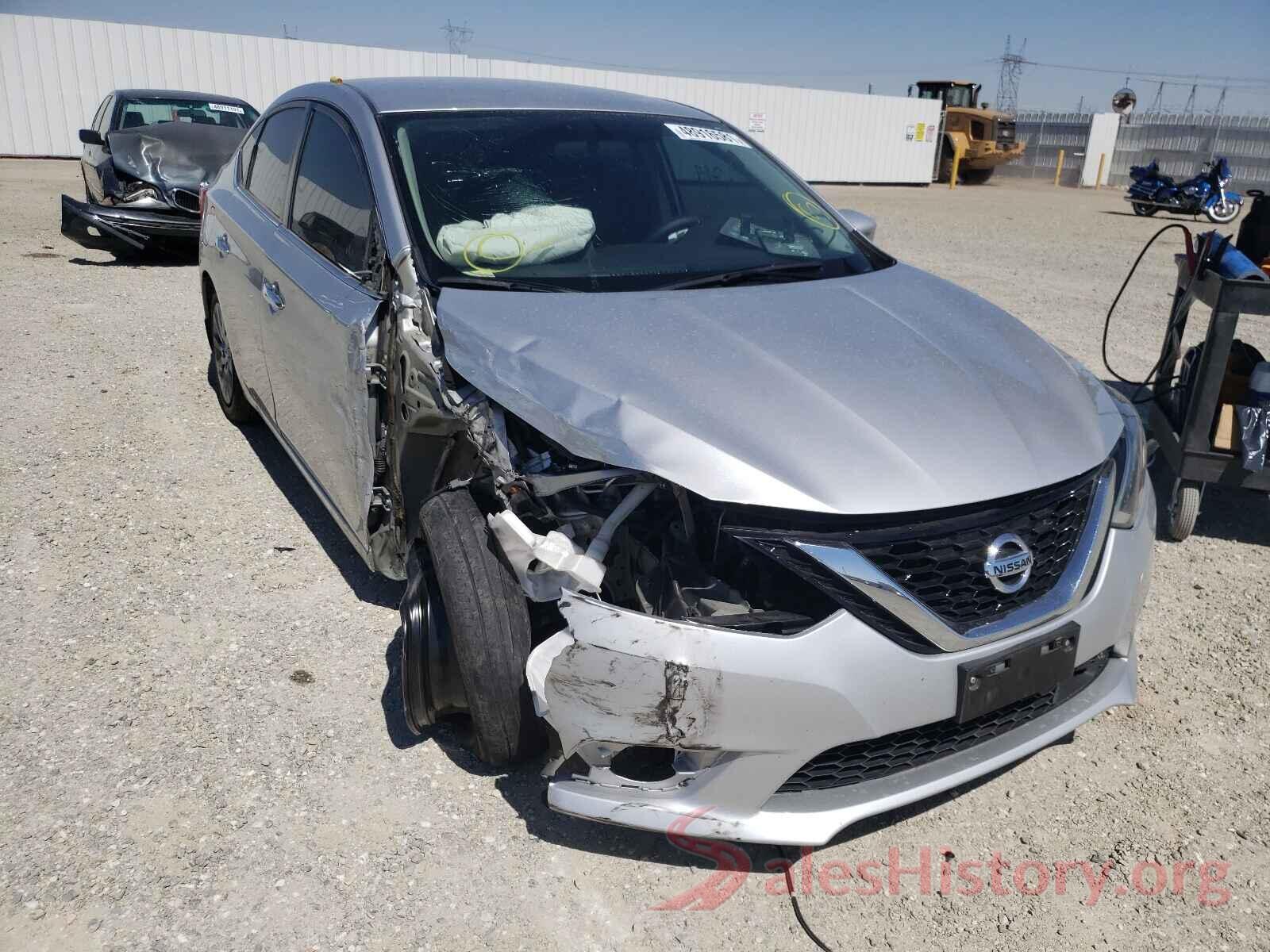 3N1AB7AP7KY445916 2019 NISSAN SENTRA