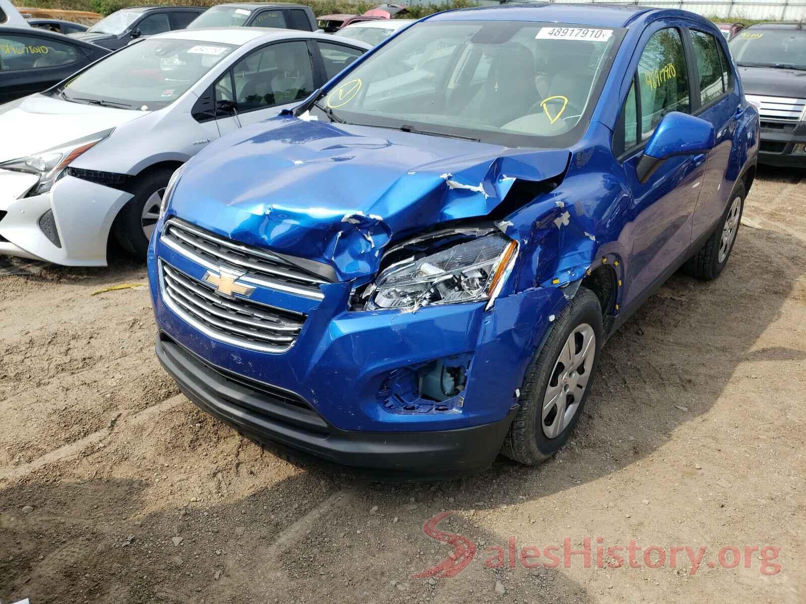 KL7CJKSB9GB717335 2016 CHEVROLET TRAX