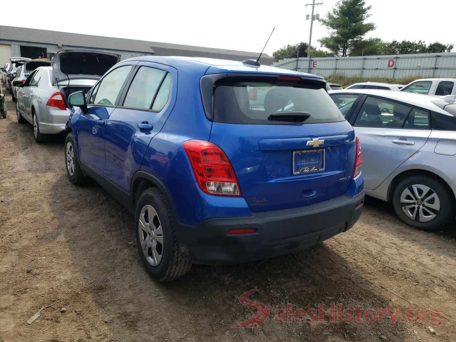 KL7CJKSB9GB717335 2016 CHEVROLET TRAX