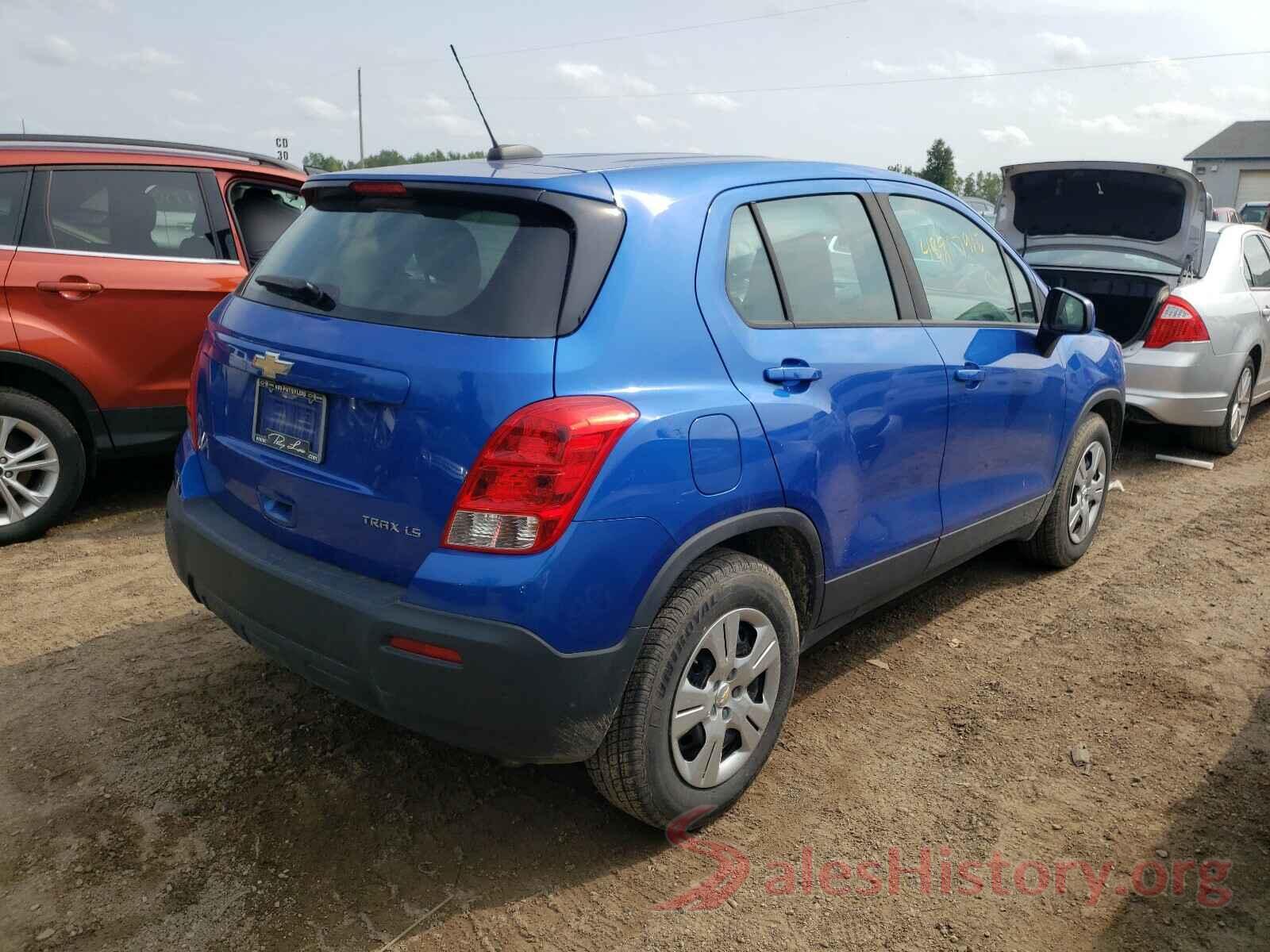 KL7CJKSB9GB717335 2016 CHEVROLET TRAX