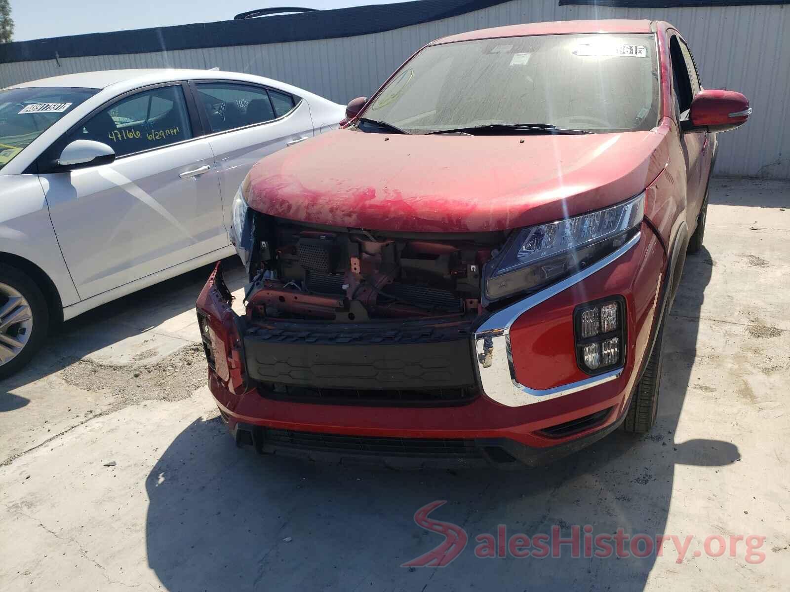 JA4AR3AU1LU022383 2020 MITSUBISHI OUTLANDER