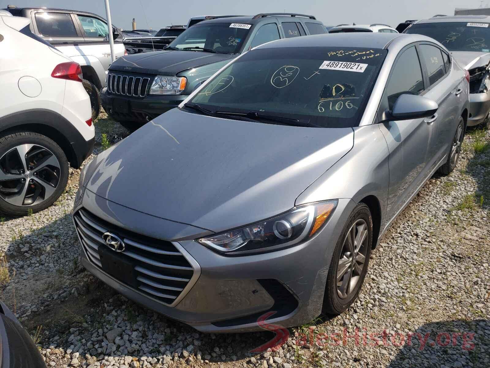 5NPD84LF7HH106106 2017 HYUNDAI ELANTRA