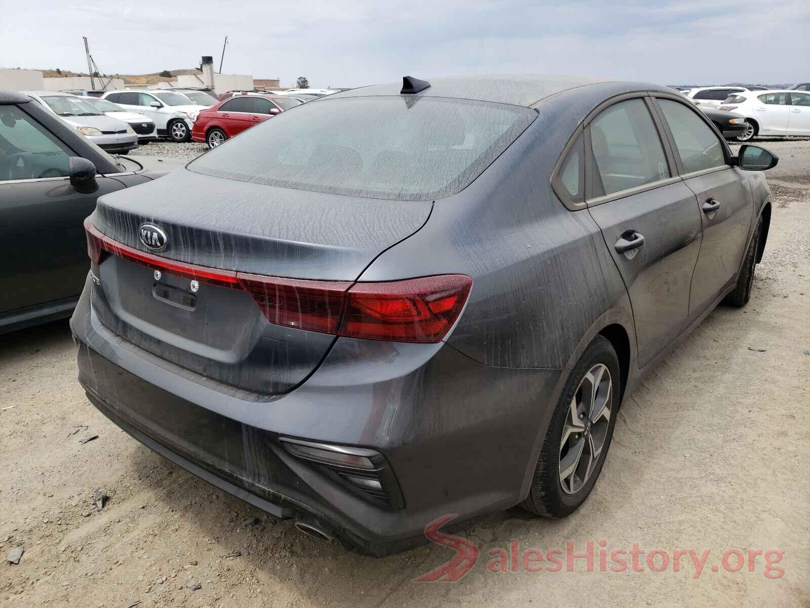 3KPF24AD0LE208873 2020 KIA FORTE