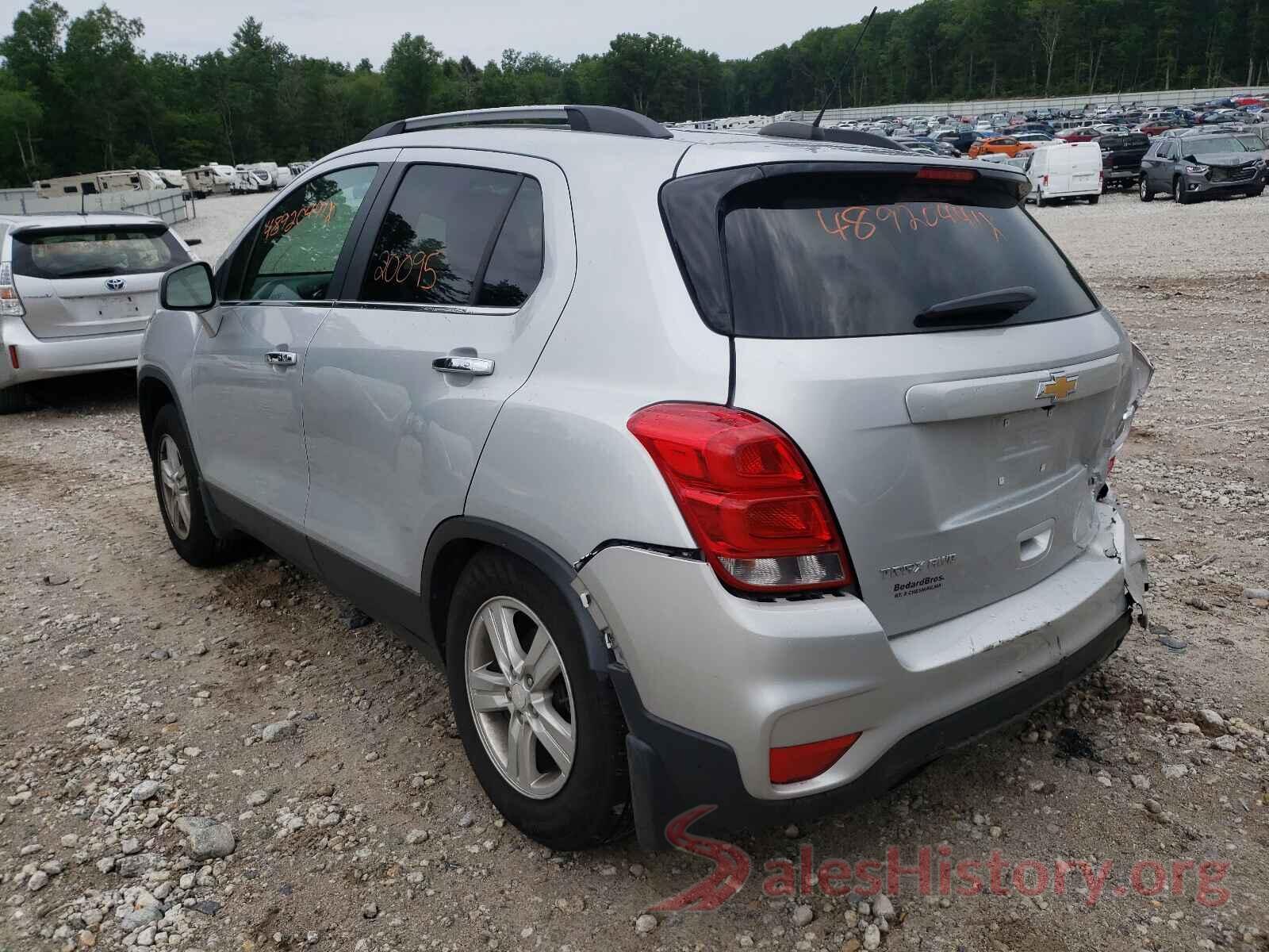 3GNCJPSB7HL286923 2017 CHEVROLET TRAX