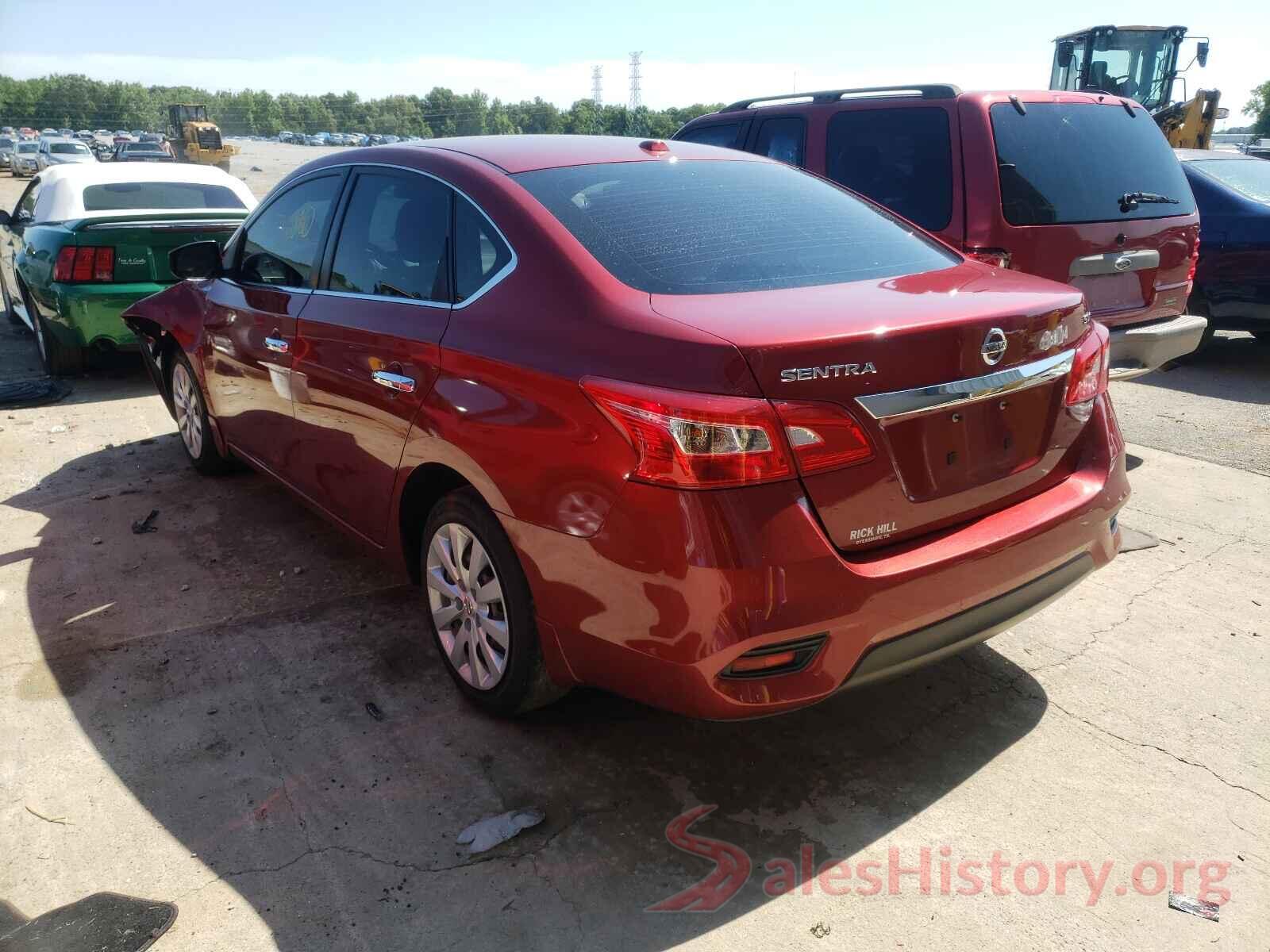 3N1AB7AP3HL659548 2017 NISSAN SENTRA