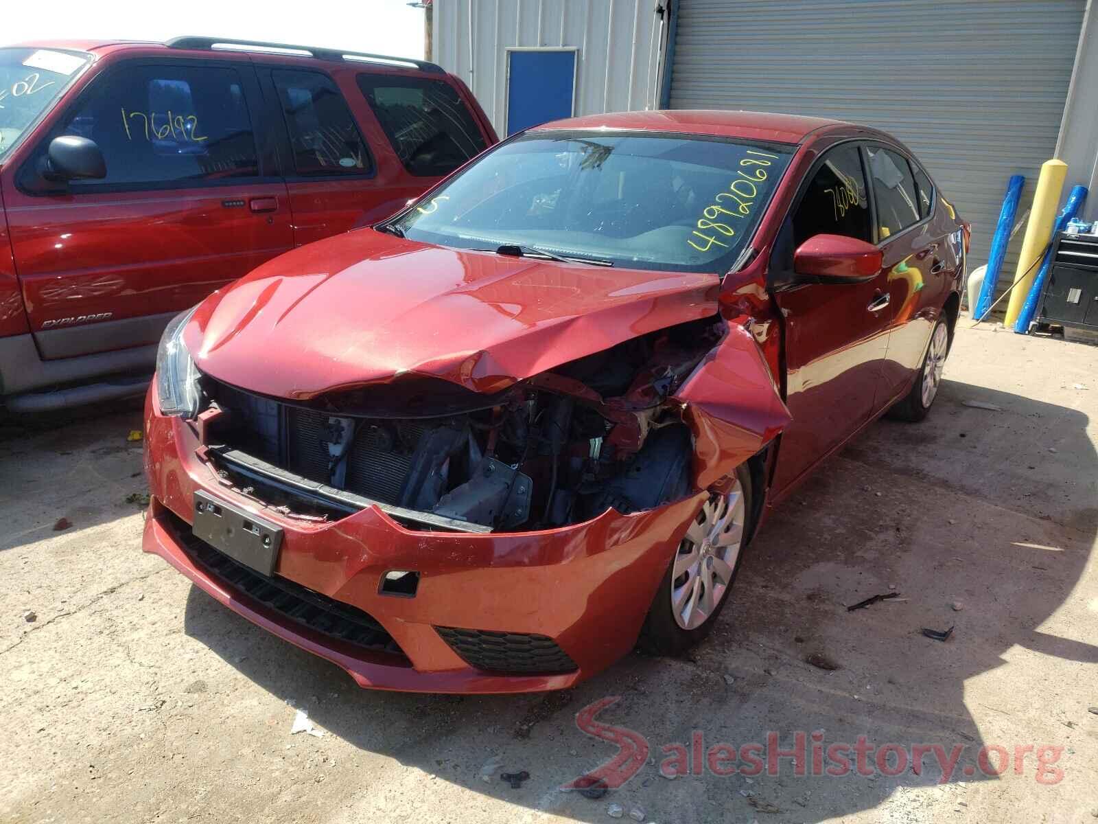 3N1AB7AP3HL659548 2017 NISSAN SENTRA