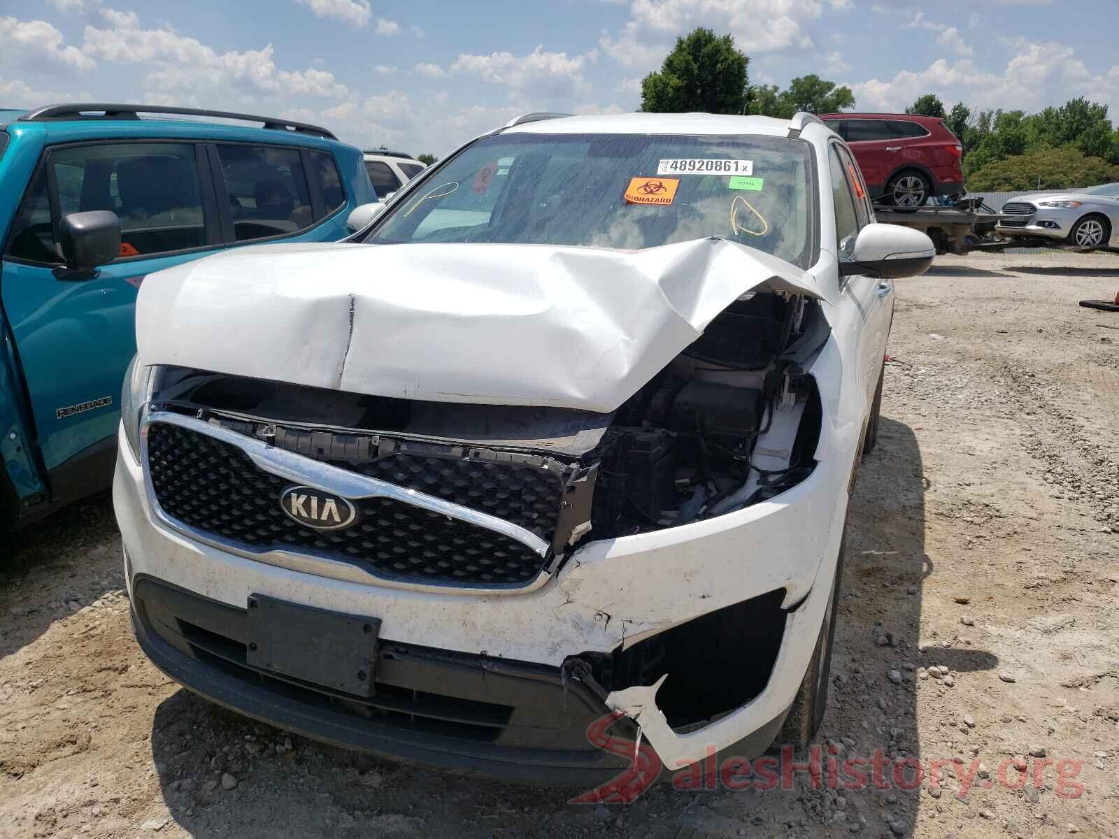 5XYPG4A58HG202621 2017 KIA SORENTO