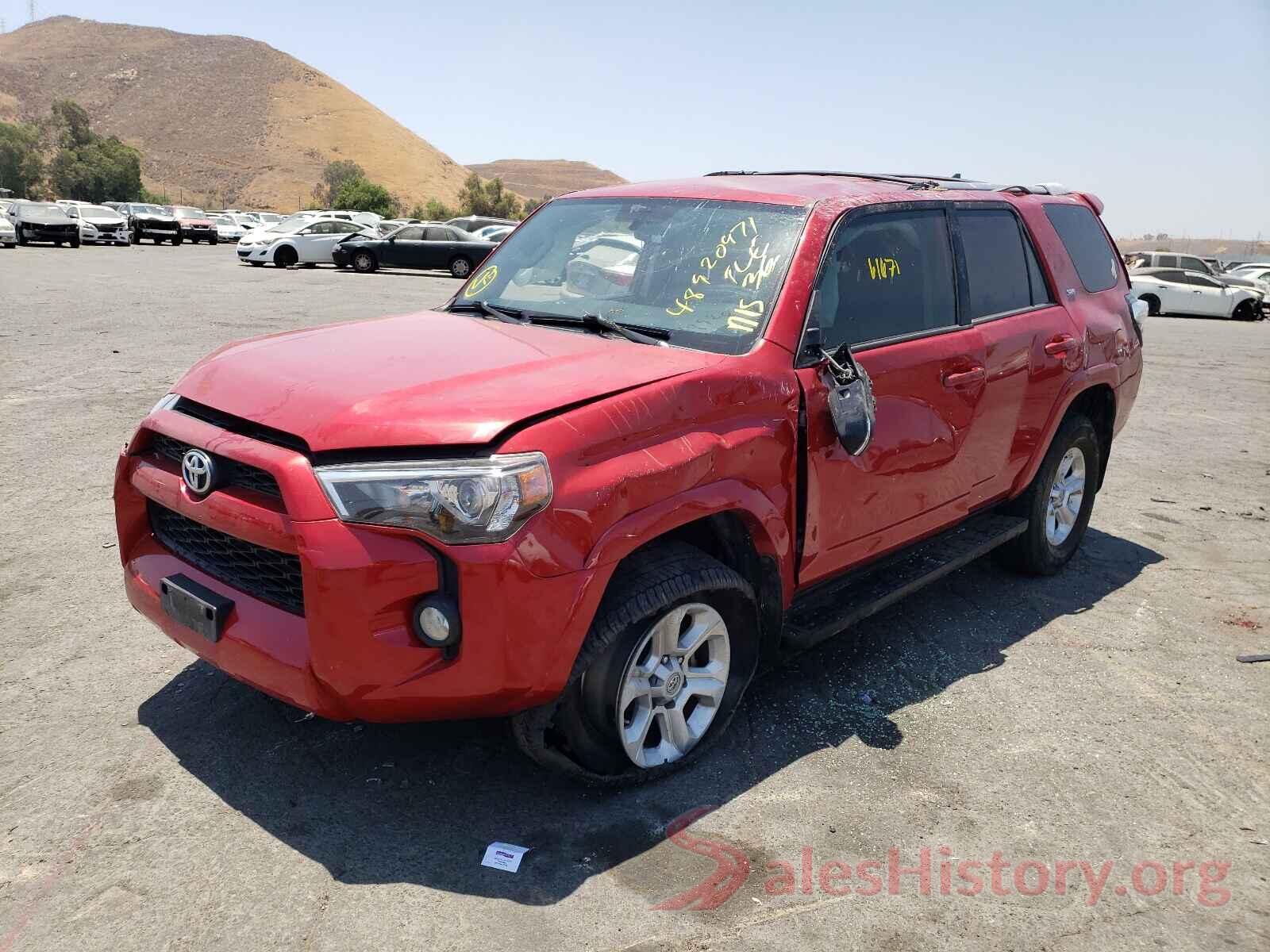 JTEZU5JR1H5155740 2017 TOYOTA 4RUNNER