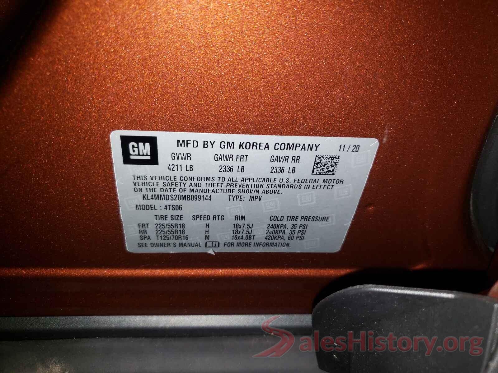 KL4MMDS20MB099144 2021 BUICK ENCORE