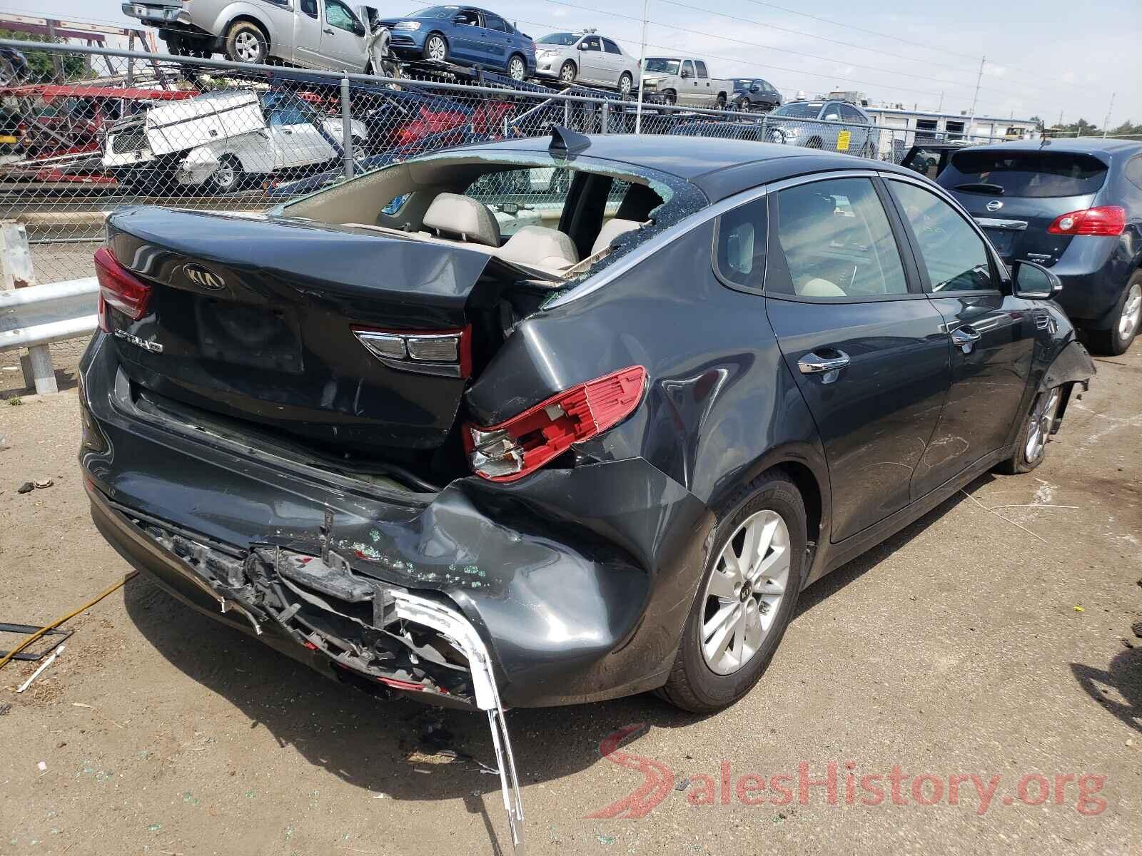 KNAGT4L36G5086704 2016 KIA OPTIMA