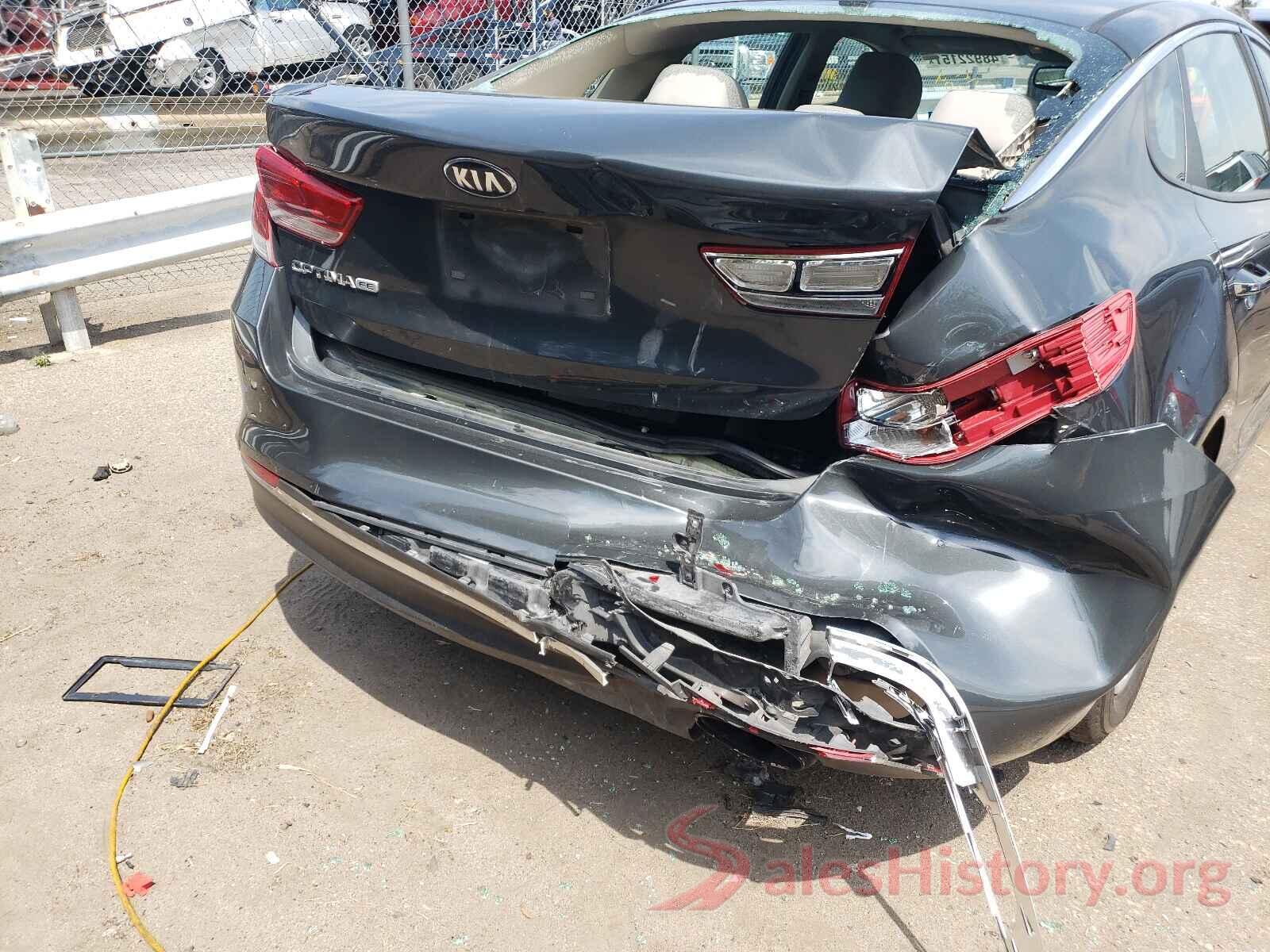 KNAGT4L36G5086704 2016 KIA OPTIMA