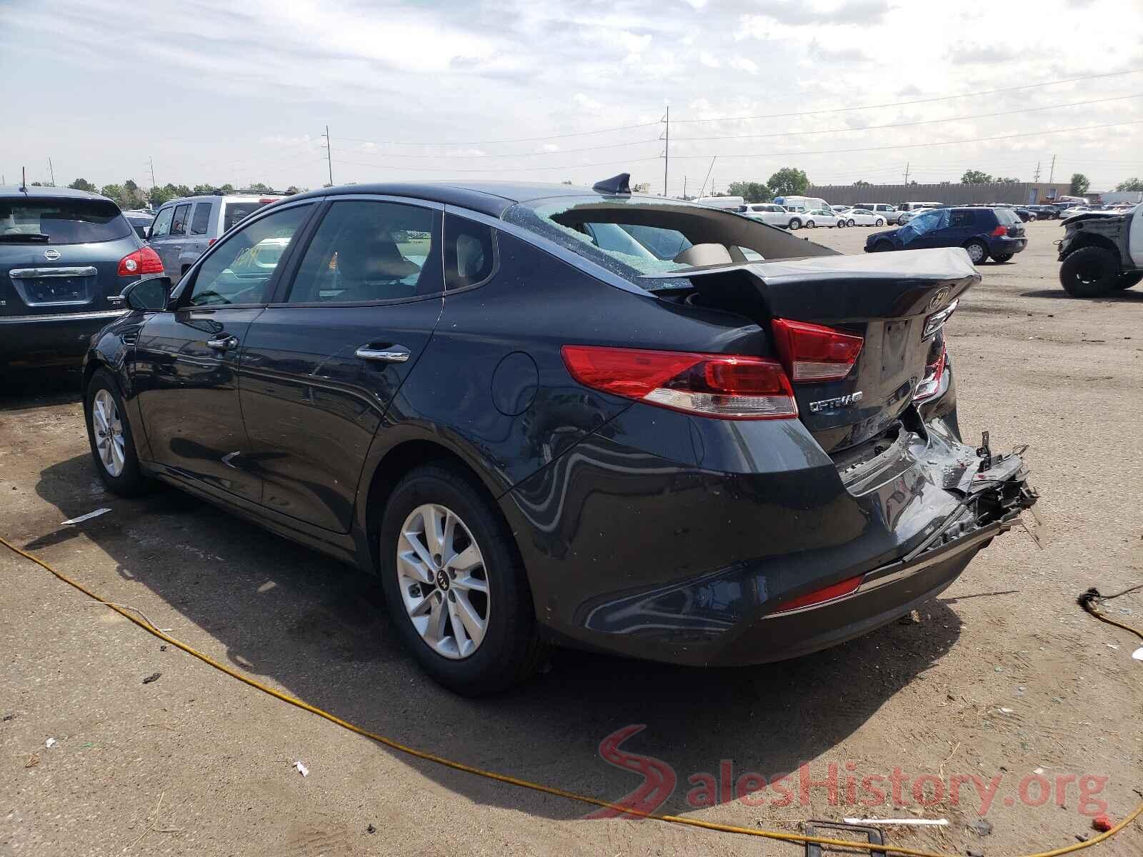 KNAGT4L36G5086704 2016 KIA OPTIMA