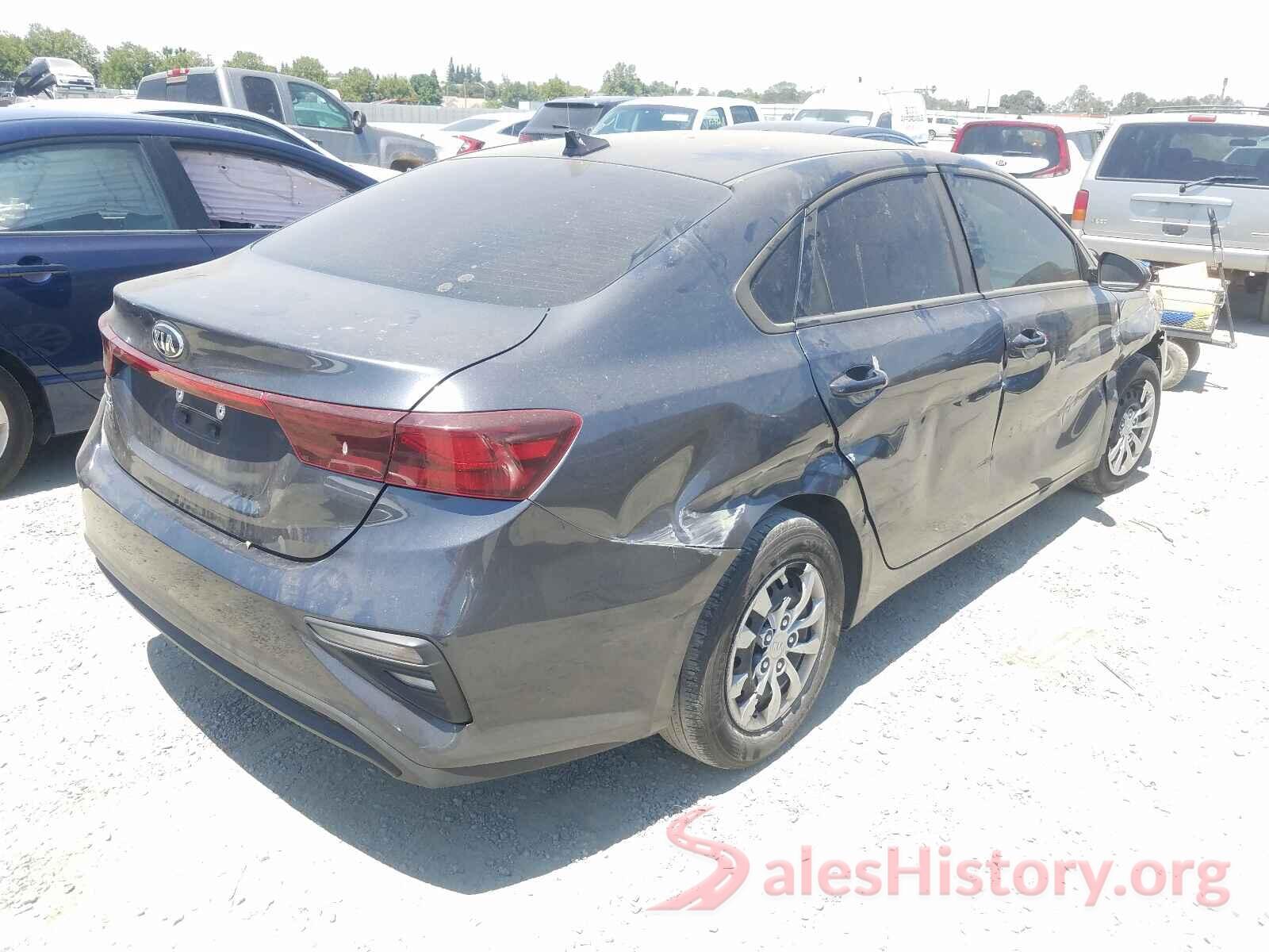 3KPF24AD3LE180468 2020 KIA FORTE