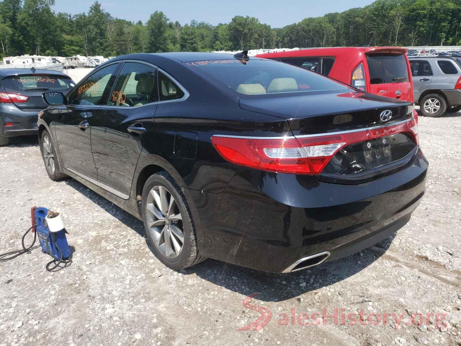 KMHFG4JG4HA579147 2017 HYUNDAI AZERA