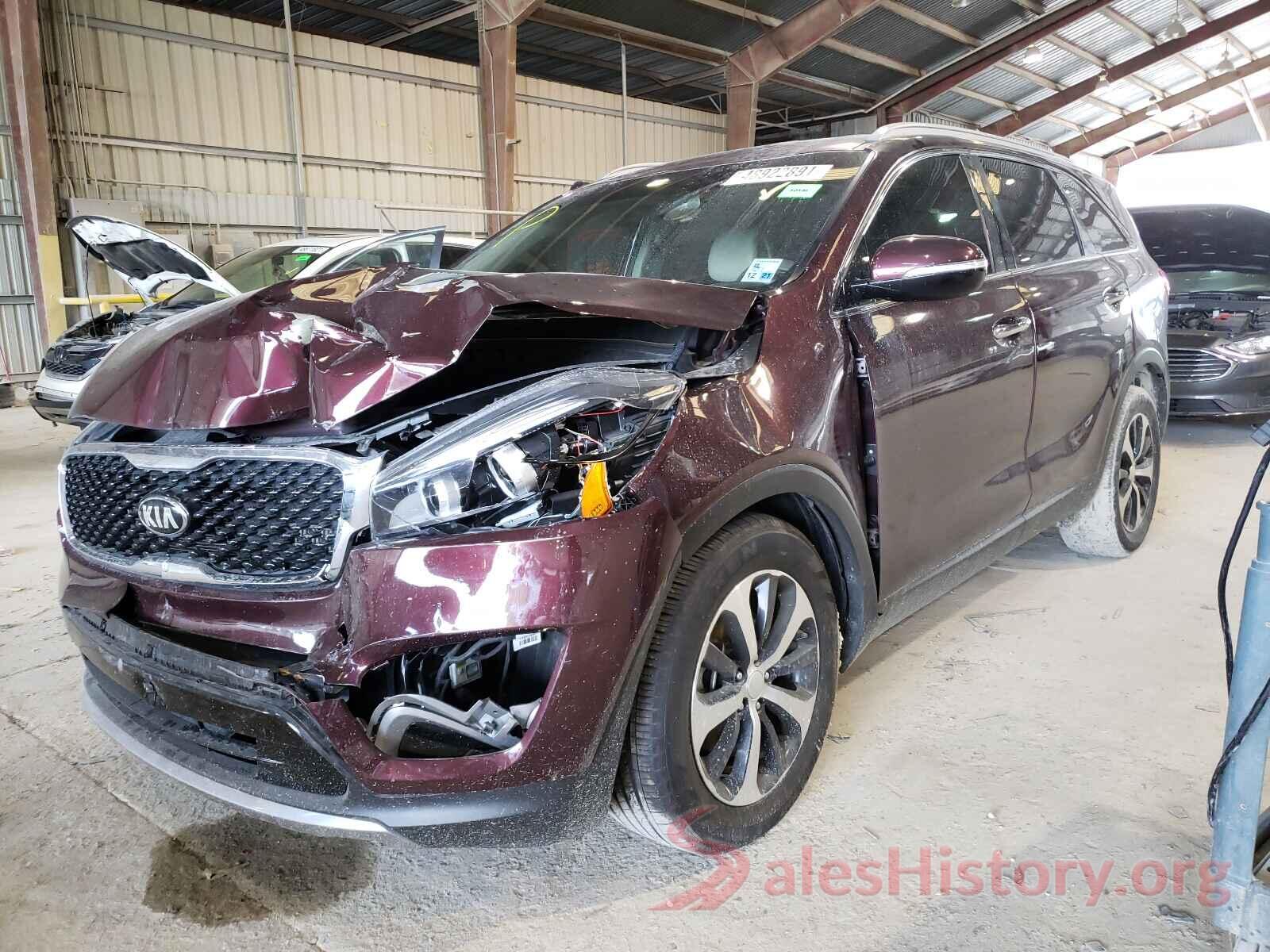 5XYPH4A18GG138444 2016 KIA SORENTO