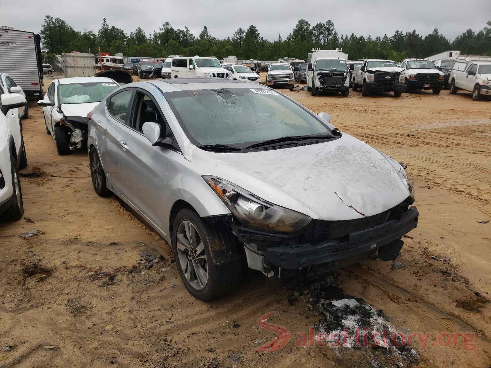 KMHDH4AE4GU534581 2016 HYUNDAI ELANTRA