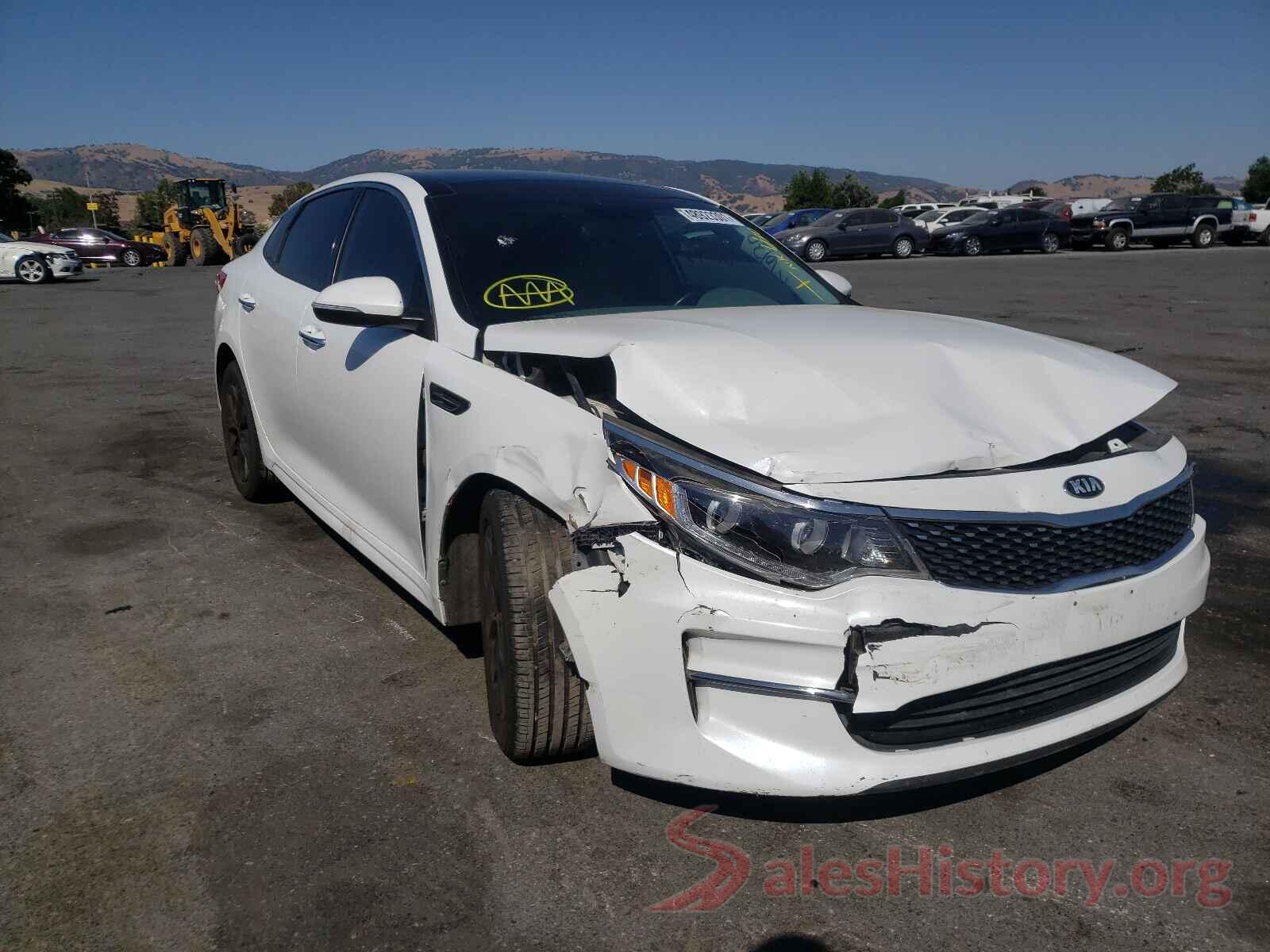 5XXGU4L37GG108463 2016 KIA OPTIMA