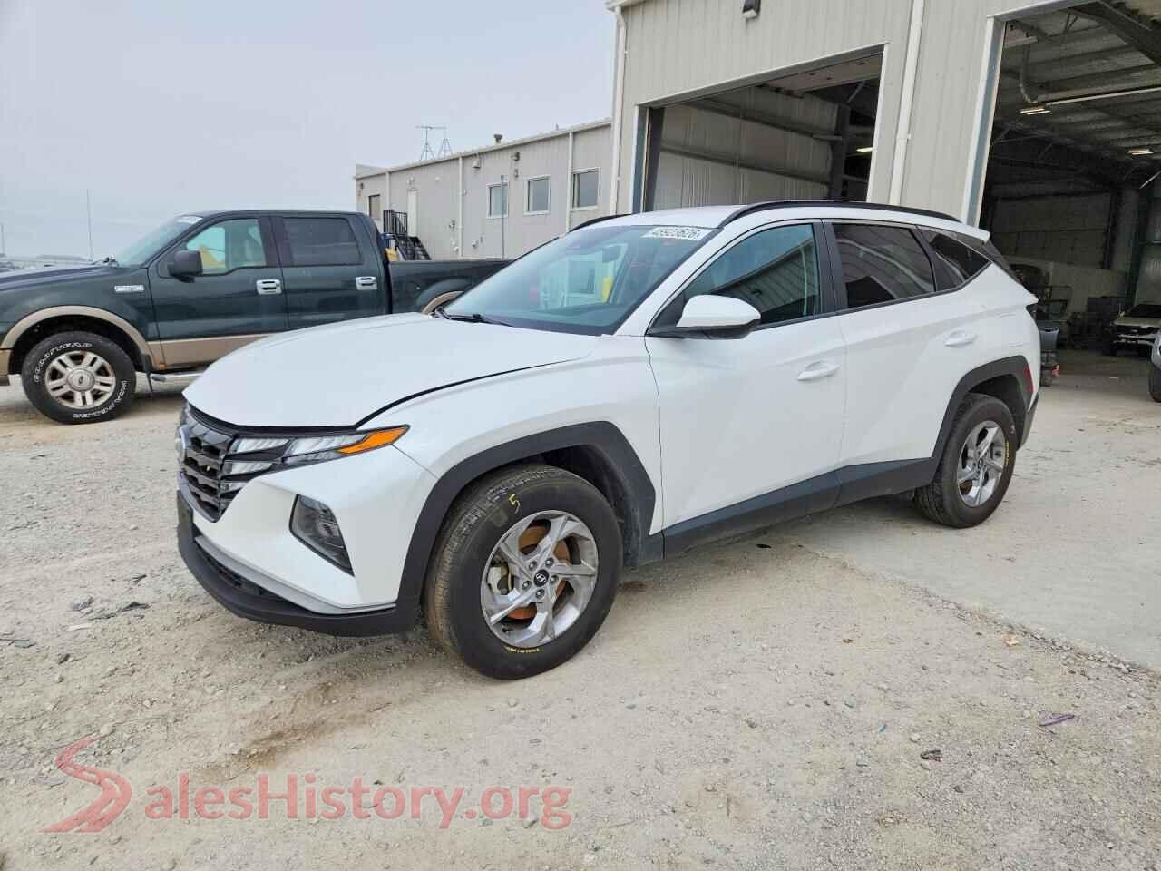 2024 HYUNDAI TUCSON VIN 5NMJBCDE3RH308623, auction photo