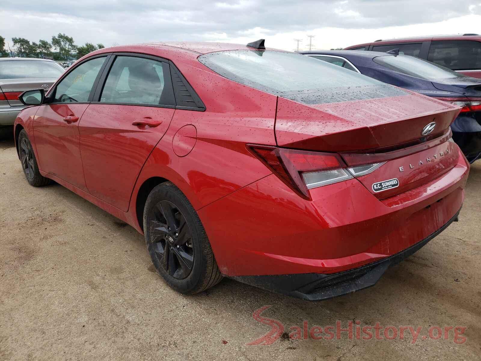 5NPLM4AG5MH007992 2021 HYUNDAI ELANTRA