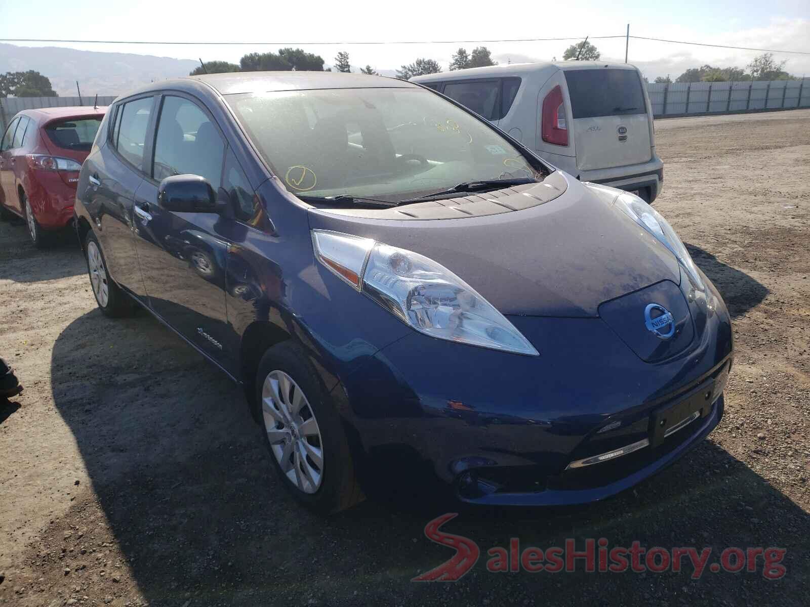 1N4BZ0CP0HC311712 2017 NISSAN LEAF