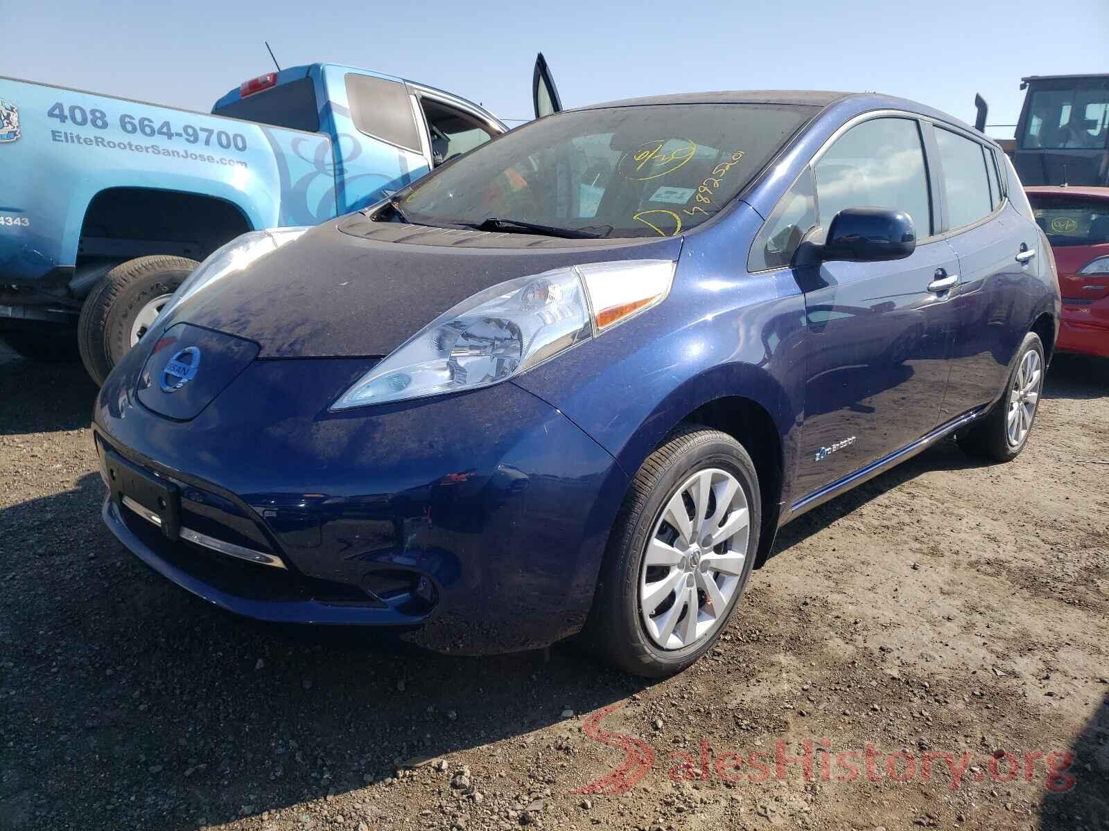 1N4BZ0CP0HC311712 2017 NISSAN LEAF