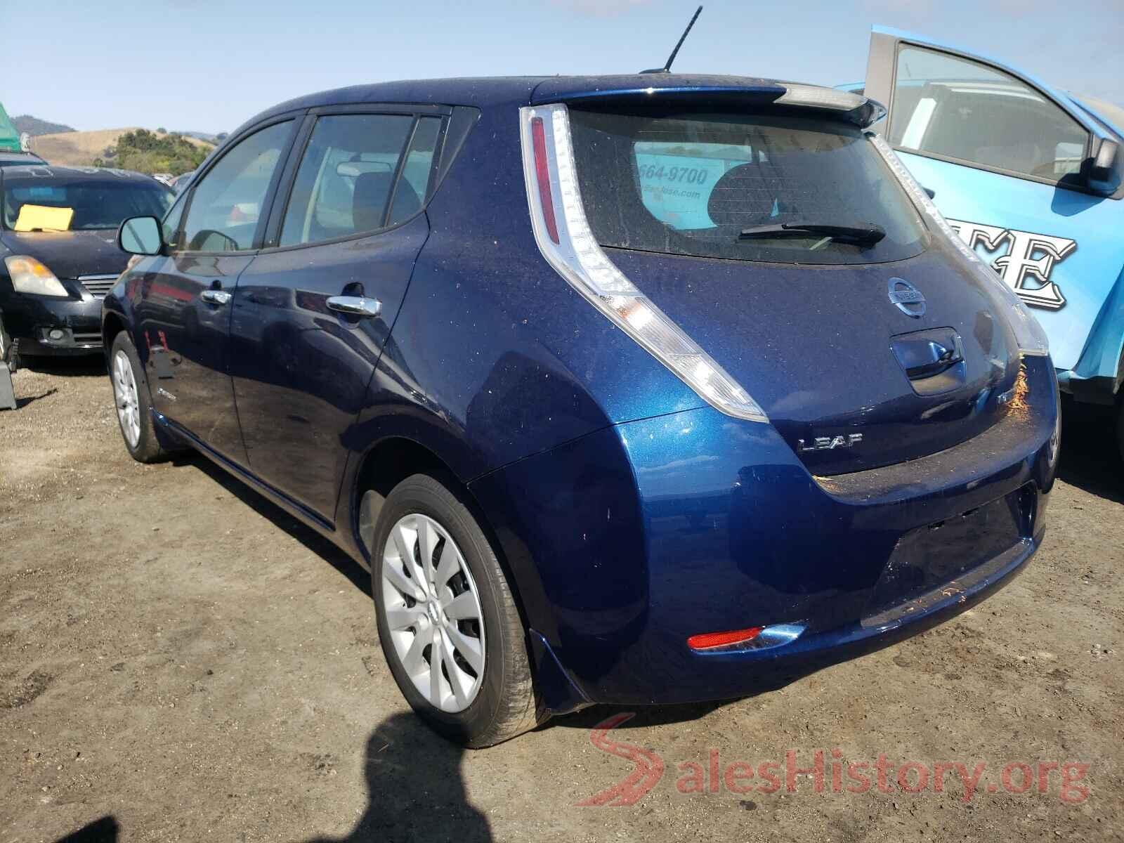 1N4BZ0CP0HC311712 2017 NISSAN LEAF