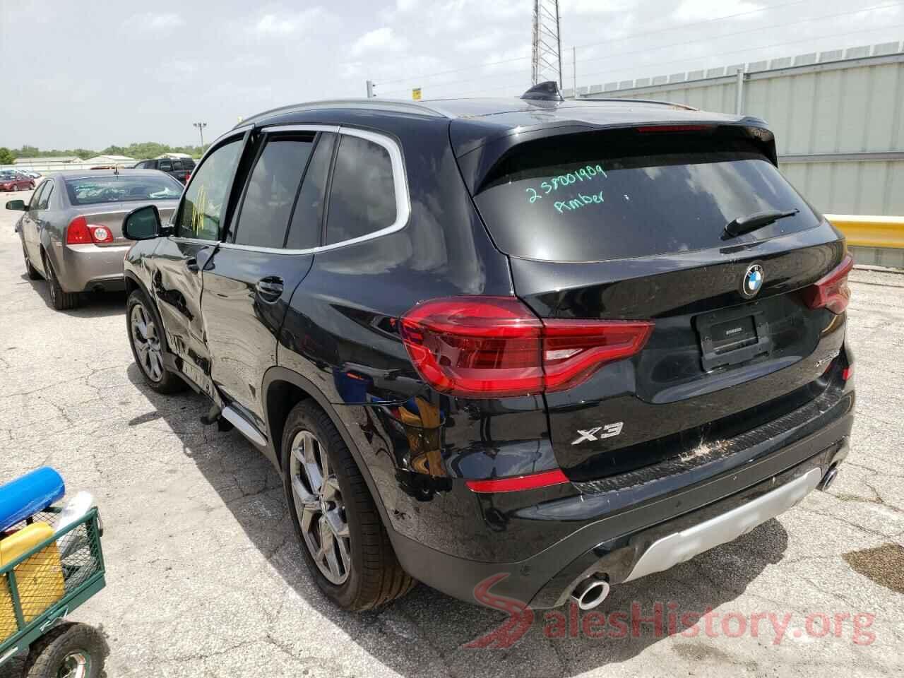 5UXTY5C0XM9H06233 2021 BMW X3