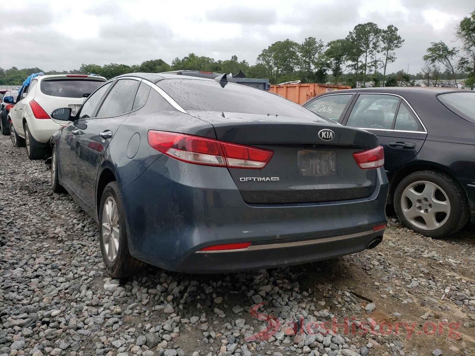 KNAGT4L35G5077461 2016 KIA OPTIMA