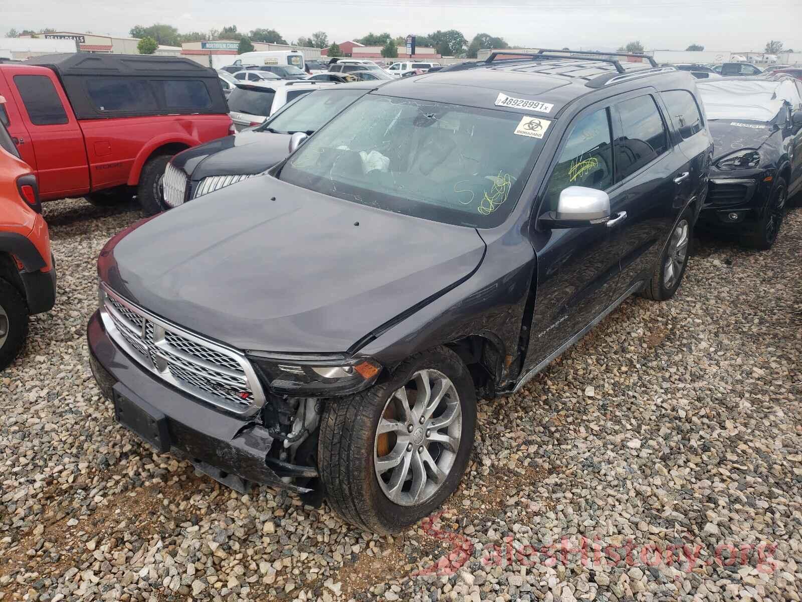 1C4SDJET5GC420111 2016 DODGE DURANGO