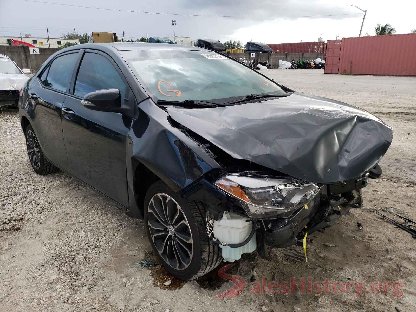 5YFBURHE1GP483421 2016 TOYOTA COROLLA