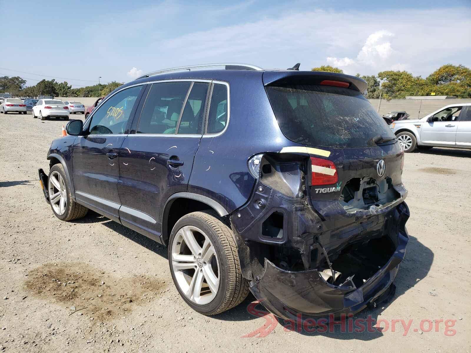 WVGAV7AX2GW080463 2016 VOLKSWAGEN TIGUAN