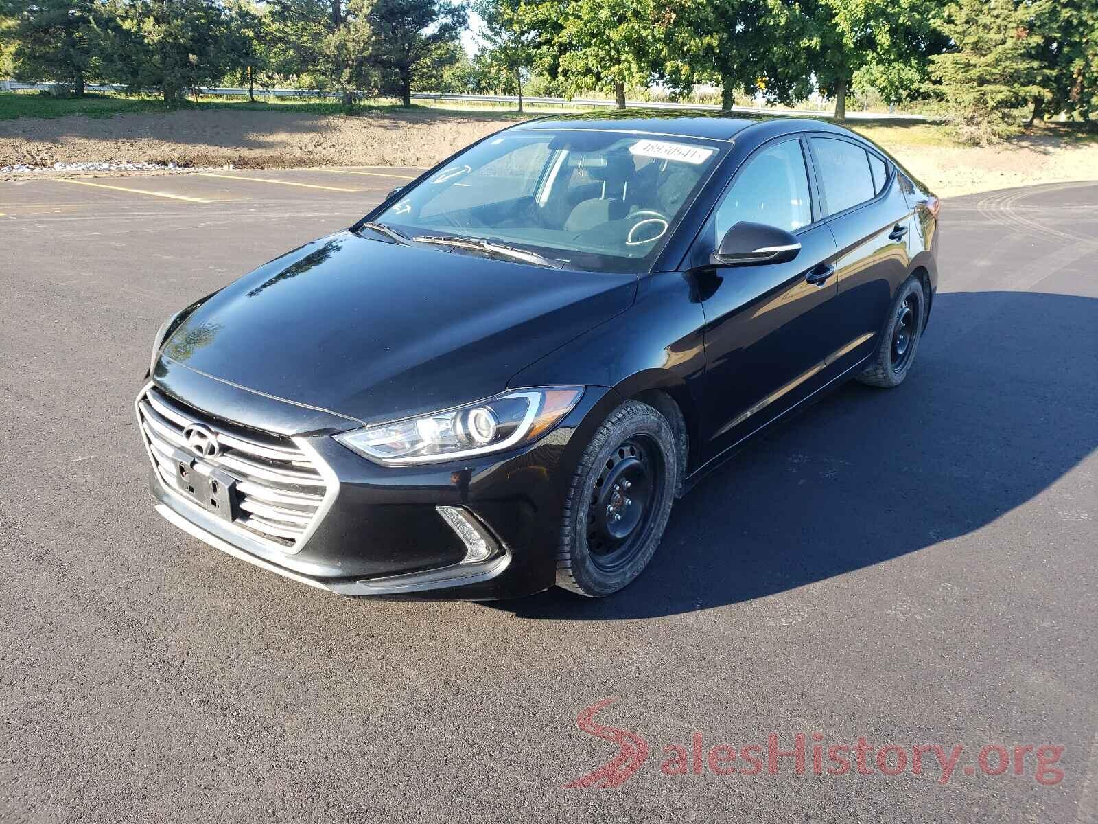 KMHD84LF3HU186098 2017 HYUNDAI ELANTRA