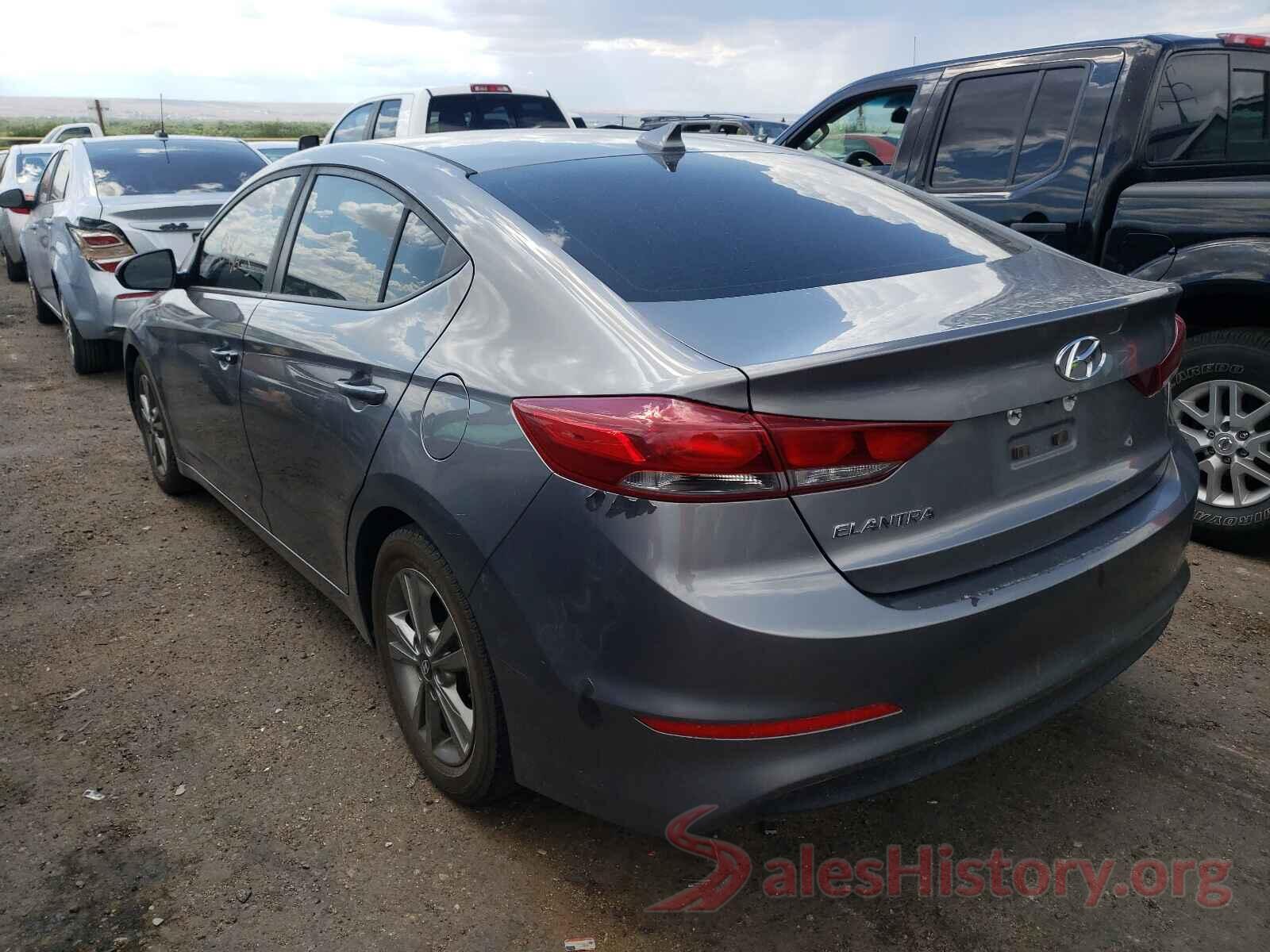 5NPD84LFXJH241411 2018 HYUNDAI ELANTRA