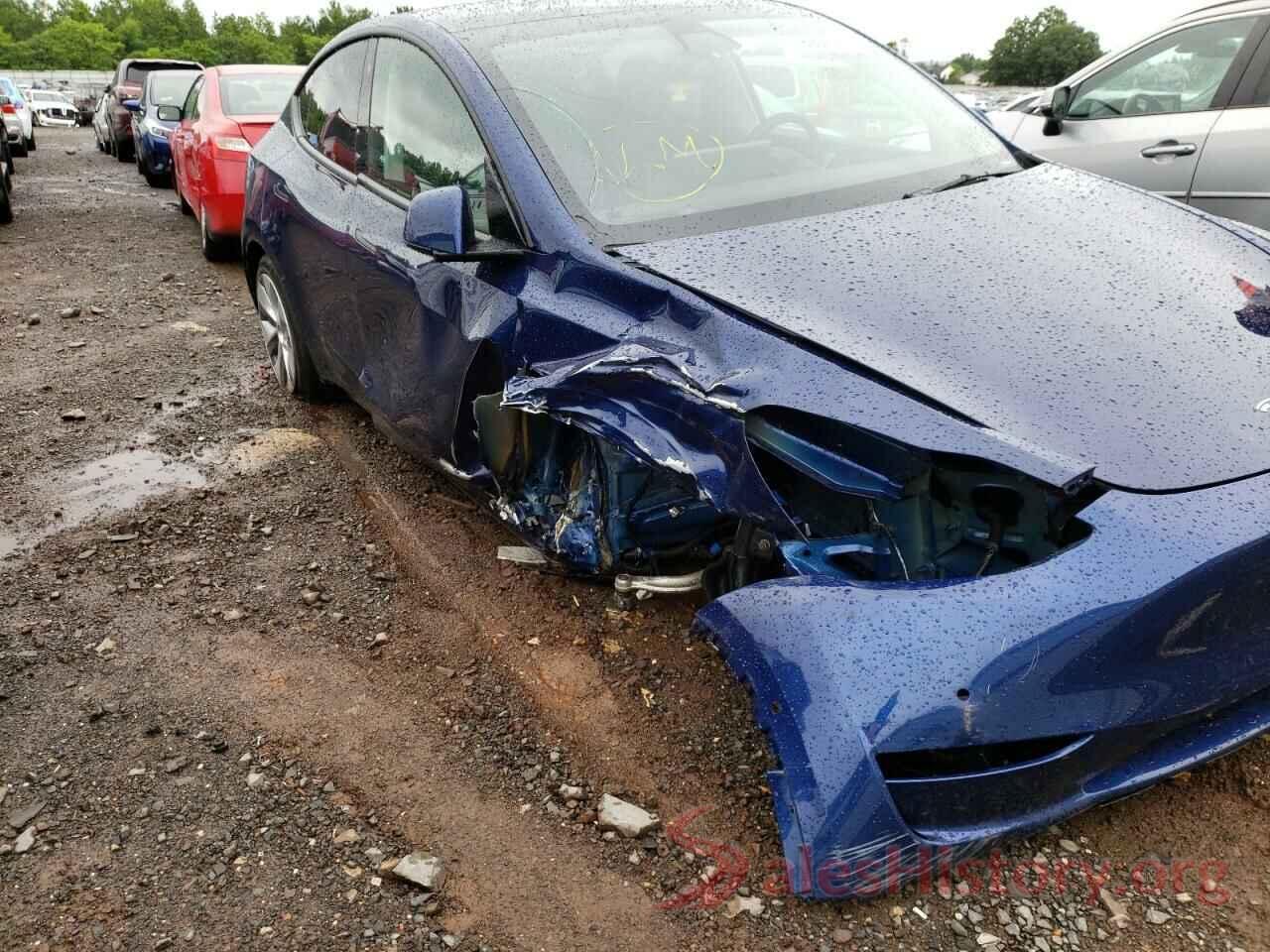 5YJYGDEE7MF182278 2021 TESLA MODEL Y