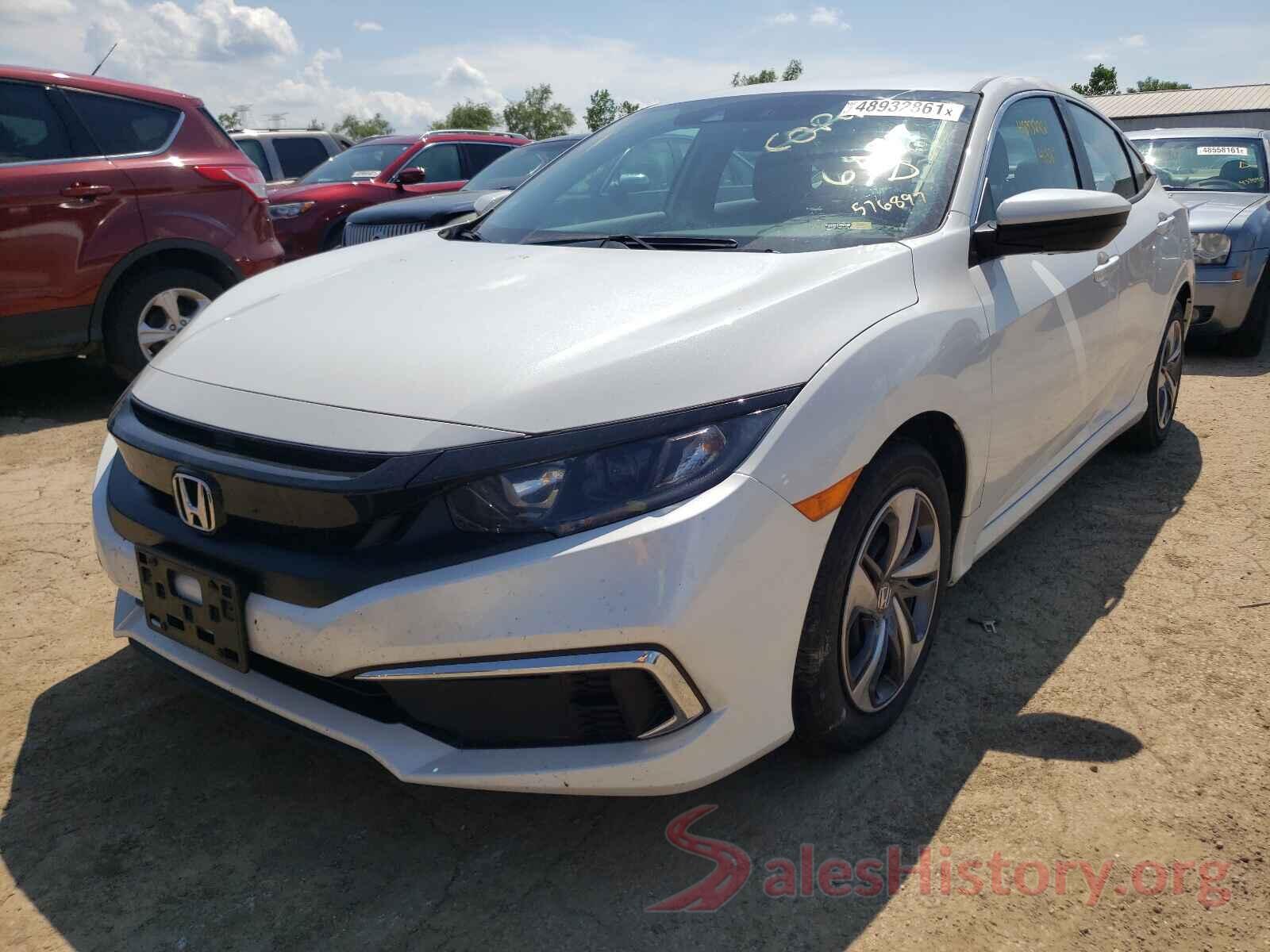 2HGFC2F61KH576897 2019 HONDA CIVIC